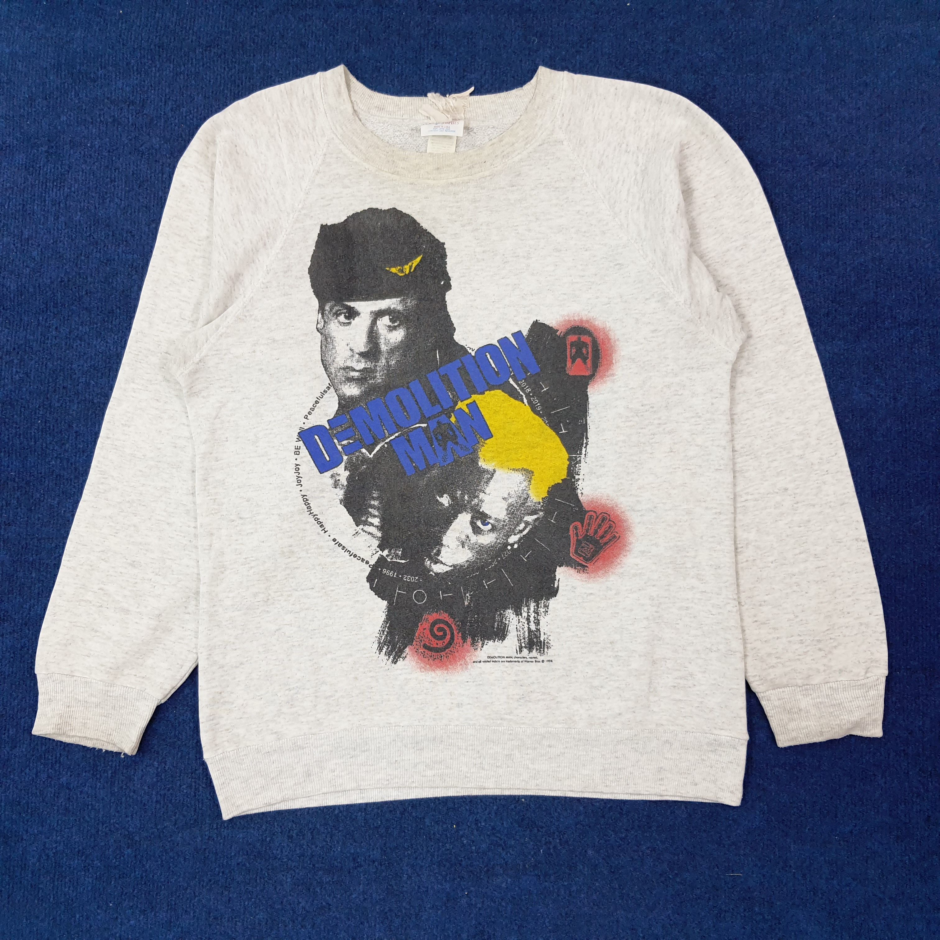 Other Vintage Demolition Man Action Movie Sweatshirt C241N12 Size US S / EU 44-46 / 1 - 1 Thumbnail