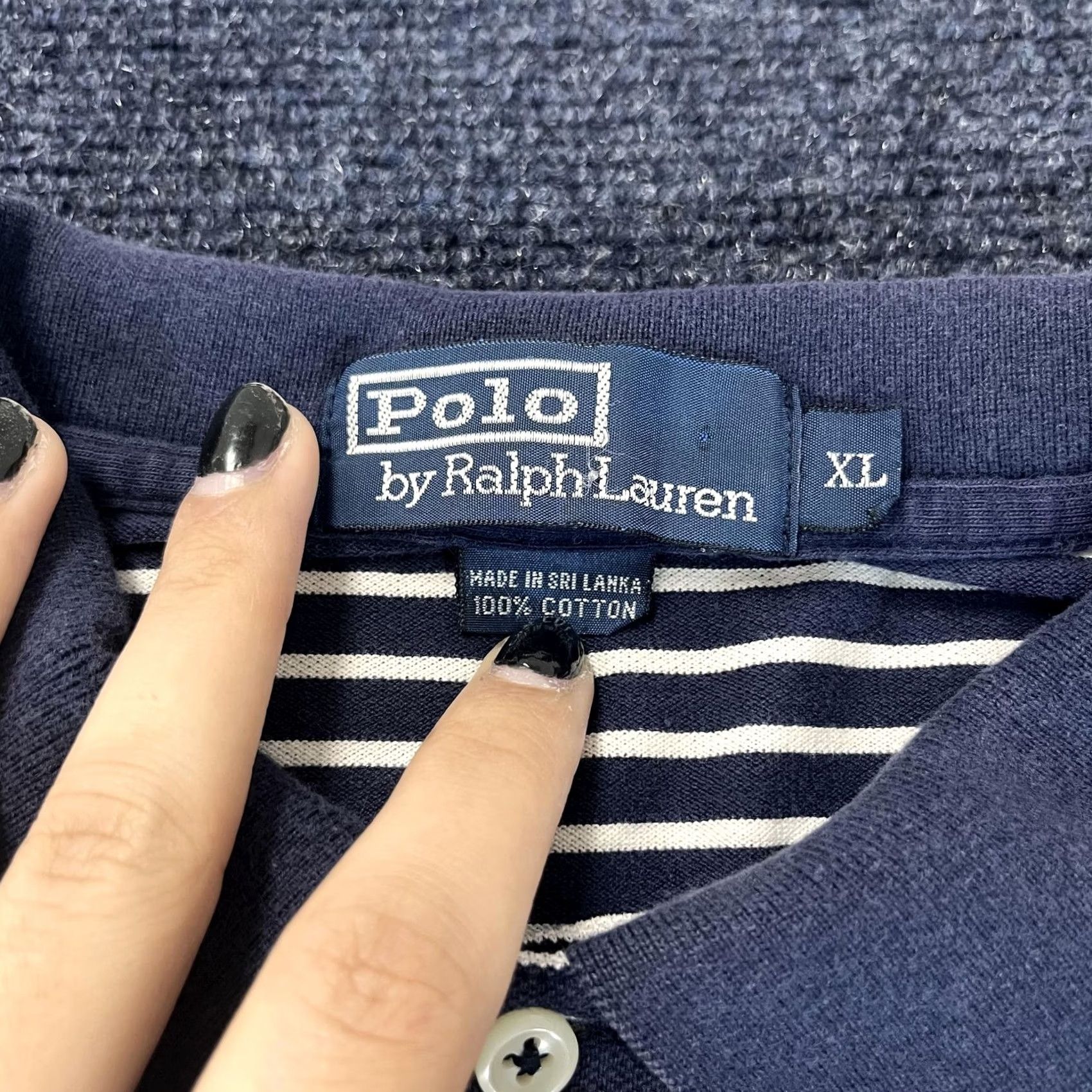 Polo Ralph Lauren Polo Ralph Lauren Polo Shirt Mens XL Striped Short Sleeve Classic Cotton Top Size US XL / EU 56 / 4 - 3 Thumbnail