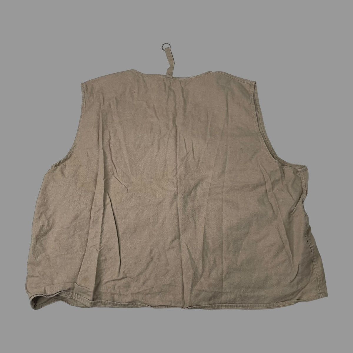Vintage Vintage 1980s fisherman cargo cropped hunting vest Size US S / EU 44-46 / 1 - 2 Thumbnail
