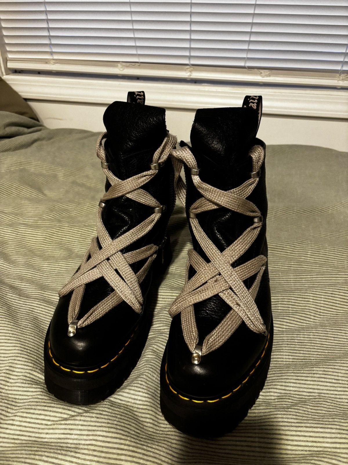 Rick Owens Dr Martens 1461 | Grailed