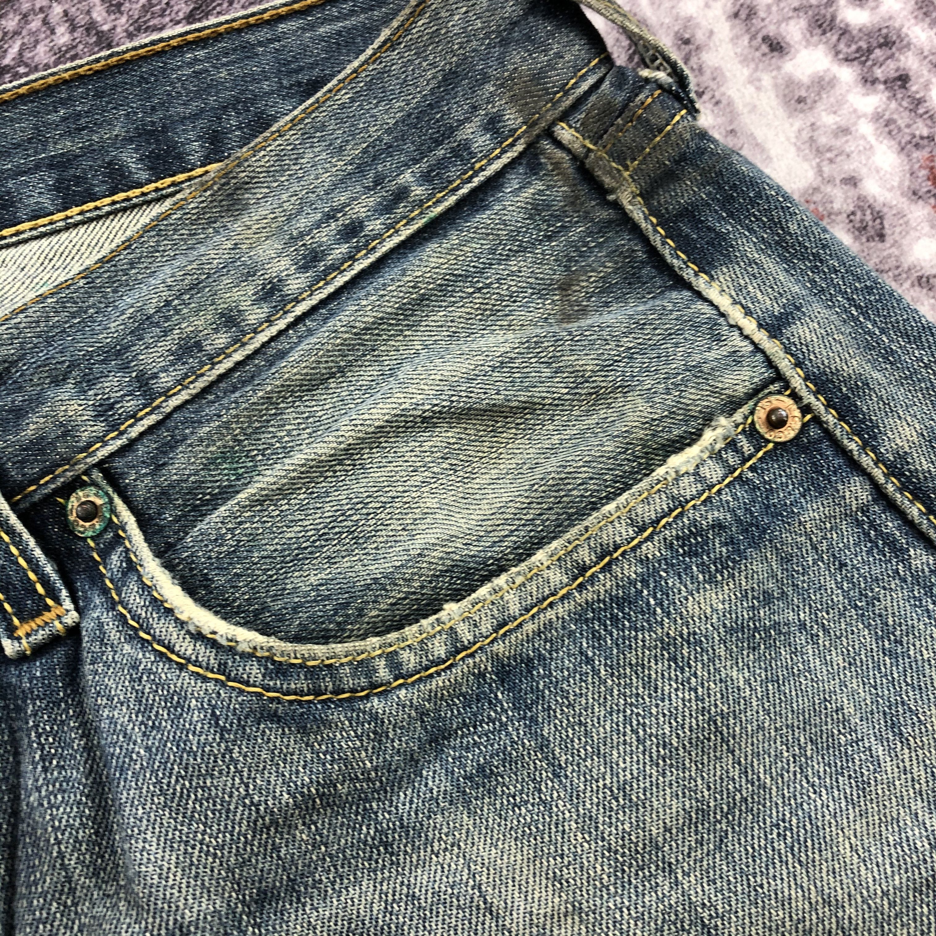 Levi's Vintage Blue Wash Levis 501 Jeans-JM2396 Size US 34 / EU 50 - 11 Thumbnail
