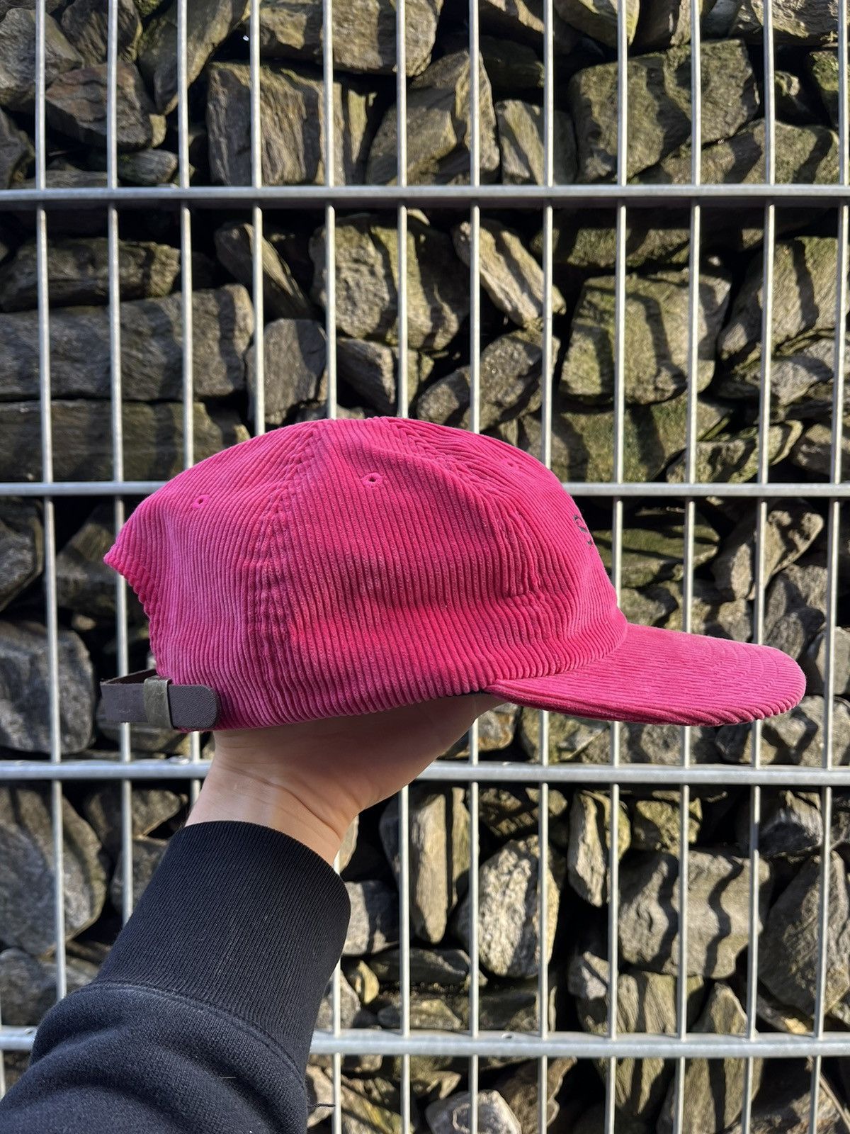 Supreme Supreme New York Corduroy Velvet Classic Logo Y2K Cap Hat Size ONE SIZE - 5 Thumbnail