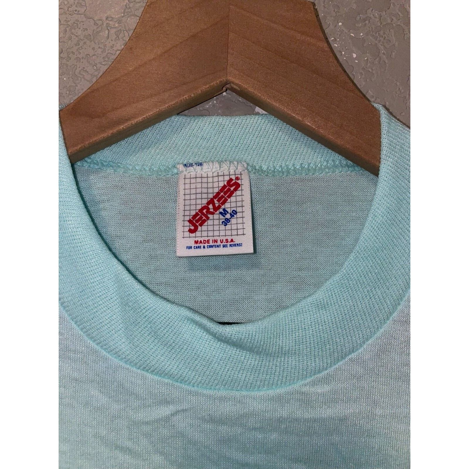 Jerzees Vintage Pennsylvania Blue Shirt Bear Tee 1980s VTG 1988 M Size US M / EU 48-50 / 2 - 8 Thumbnail