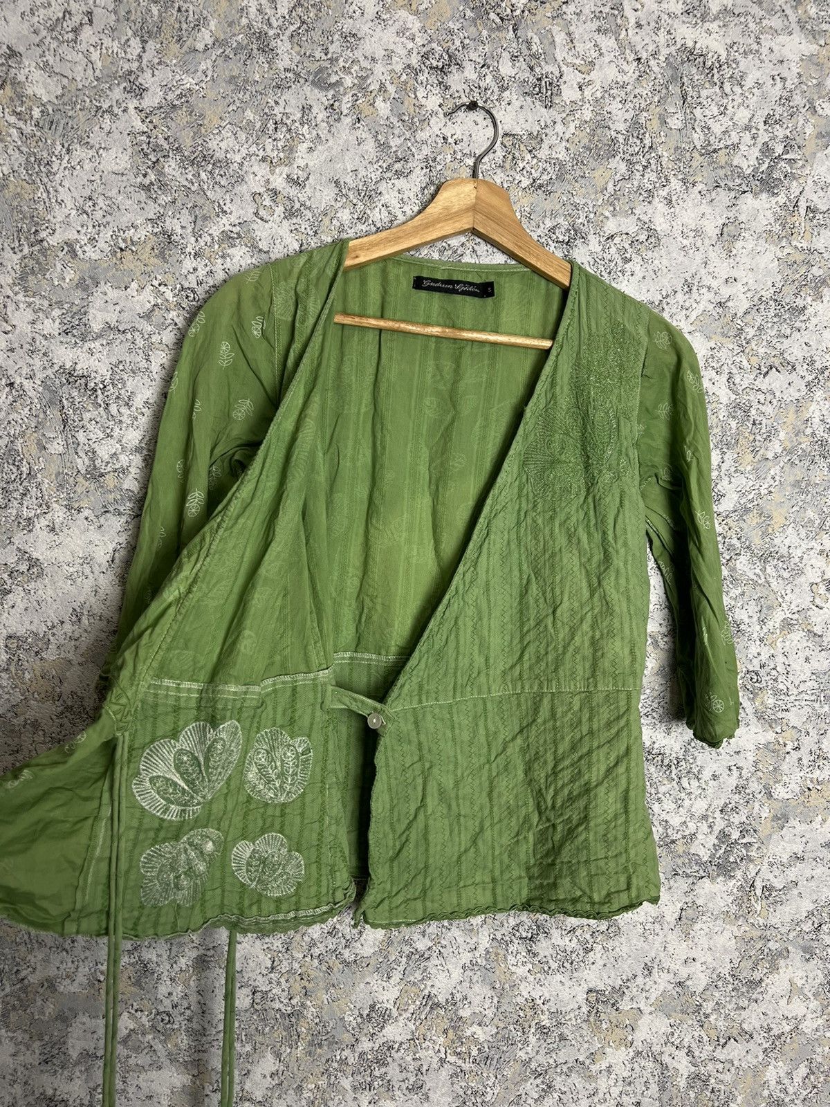 Designer Gudrun Sjoden Women's Top Blouse 100% Organic Cotton Sjöden Size S / US 4 / IT 40 - 2 Thumbnail