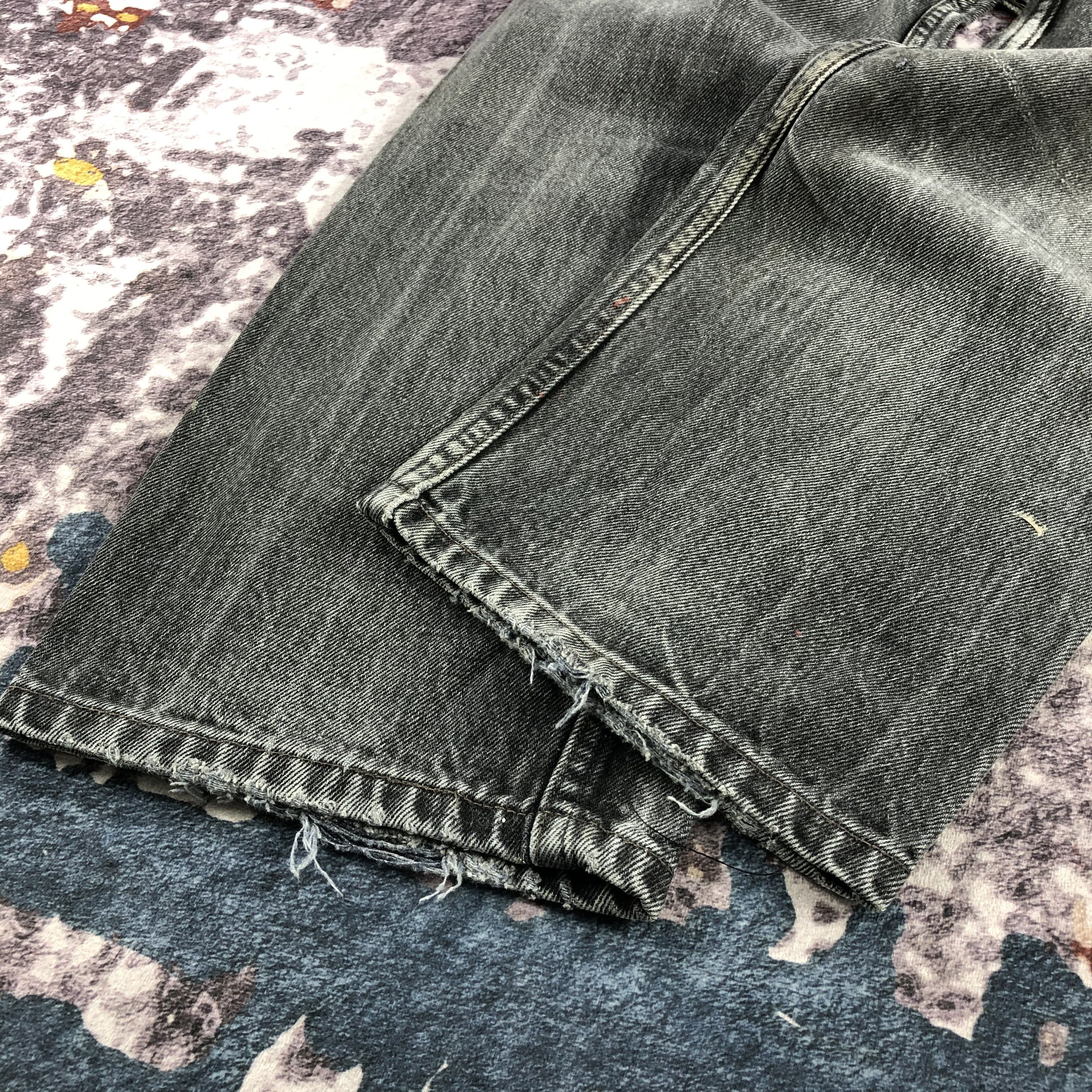 Levi's × Vintage Vintage 90s Levis 501 Sunfaded Jeans-JM2365 Size US 33 - 5 Thumbnail