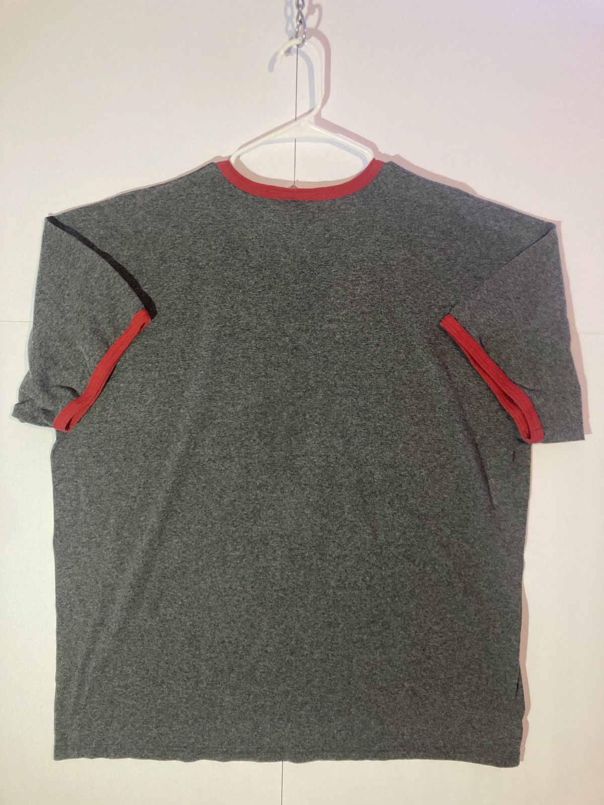 Nike × Vintage Vintage Nike Air Center Swoosh Ringer Tee Size US XXL / EU 58 / 5 - 2 Thumbnail