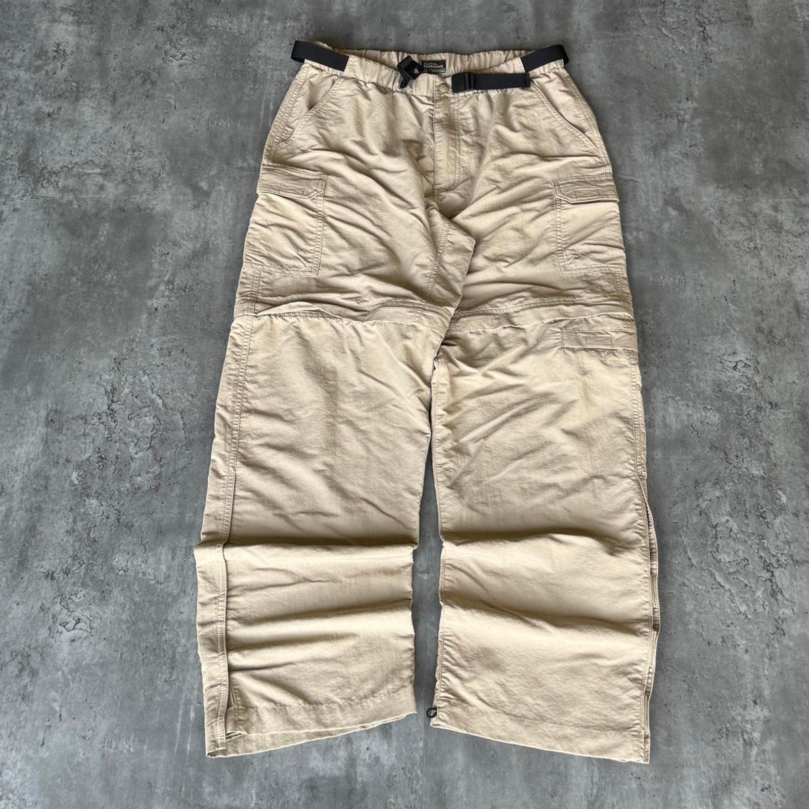 Carhartt × Royal Robbins × Vintage Crazy Y2K Baggy Carhartt Style Cargo Skater Grunge Pants Size US 32 / EU 48 - 1 Thumbnail