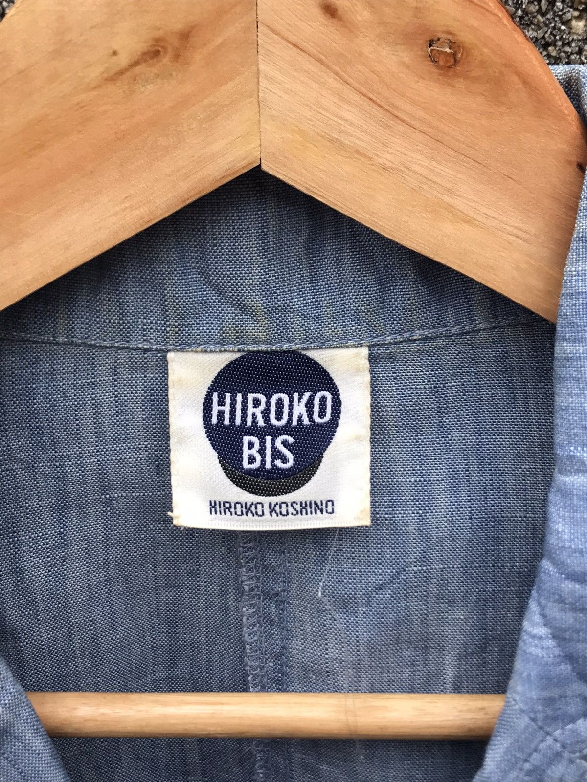 Hiroko Koshino Homme × Japanese Brand × Vintage Vintage Hiroko Bis Hiroko Kishino Zipper Jacket- 11 Size M / US 6-8 / IT 42-44 - 6 Thumbnail
