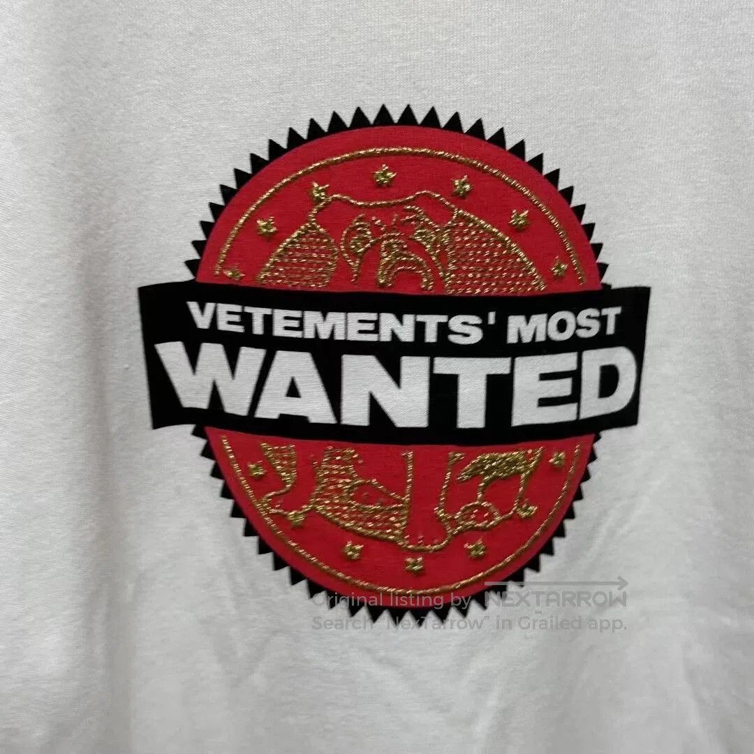 Vetements New Vetements Short Sleeve T. Size US M / EU 48-50 / 2 - 8 Thumbnail