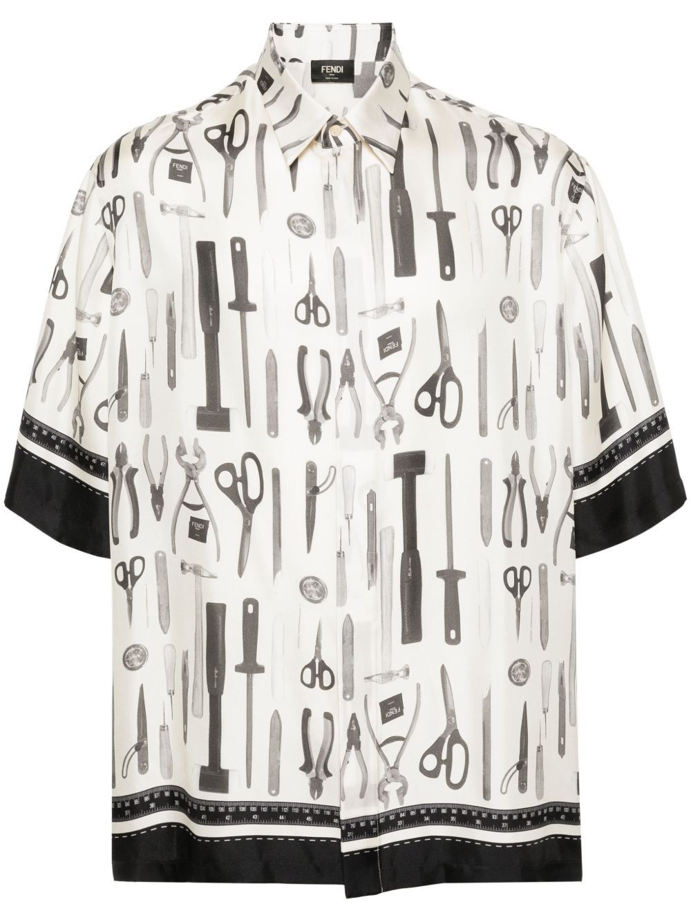 Fendi Camicia Seta n. 40 Size Size US XXS / EU 40 - 1 Thumbnail