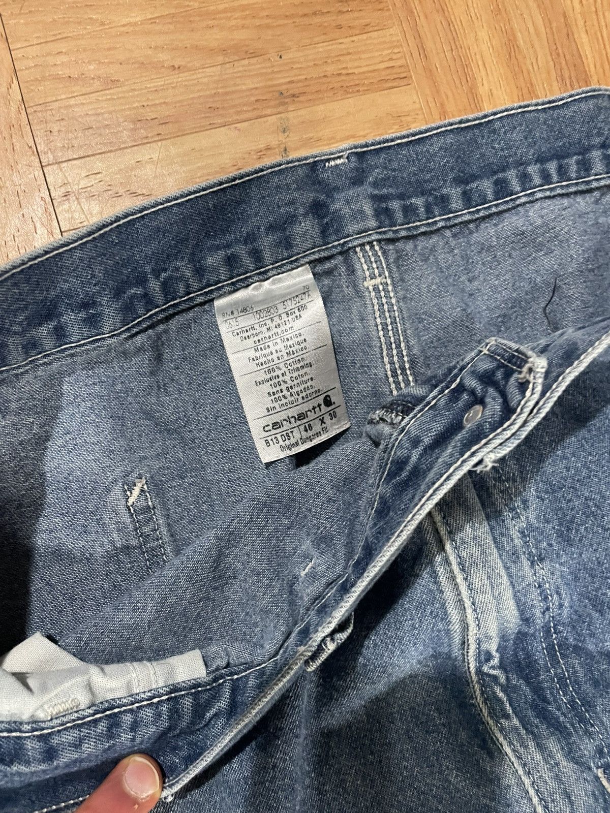 Carhartt Baggy Carhartt Carpenter Jeans Size US 44 / EU 60 - 6 Thumbnail
