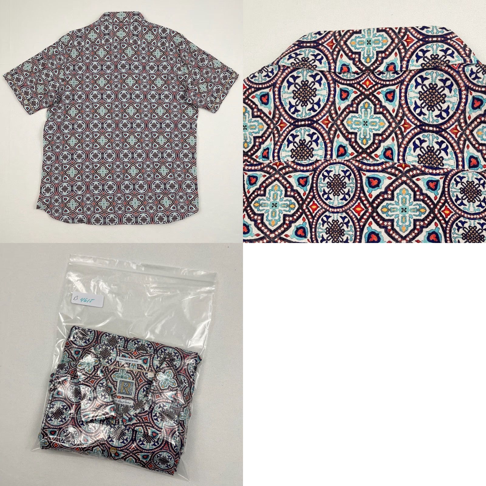 Robert Graham Robert Graham Vorsen Shirt Mens 3XL Geometric Button Up Hand Crafted in Italy Size US XXL / EU 58 / 5 - 8 Thumbnail