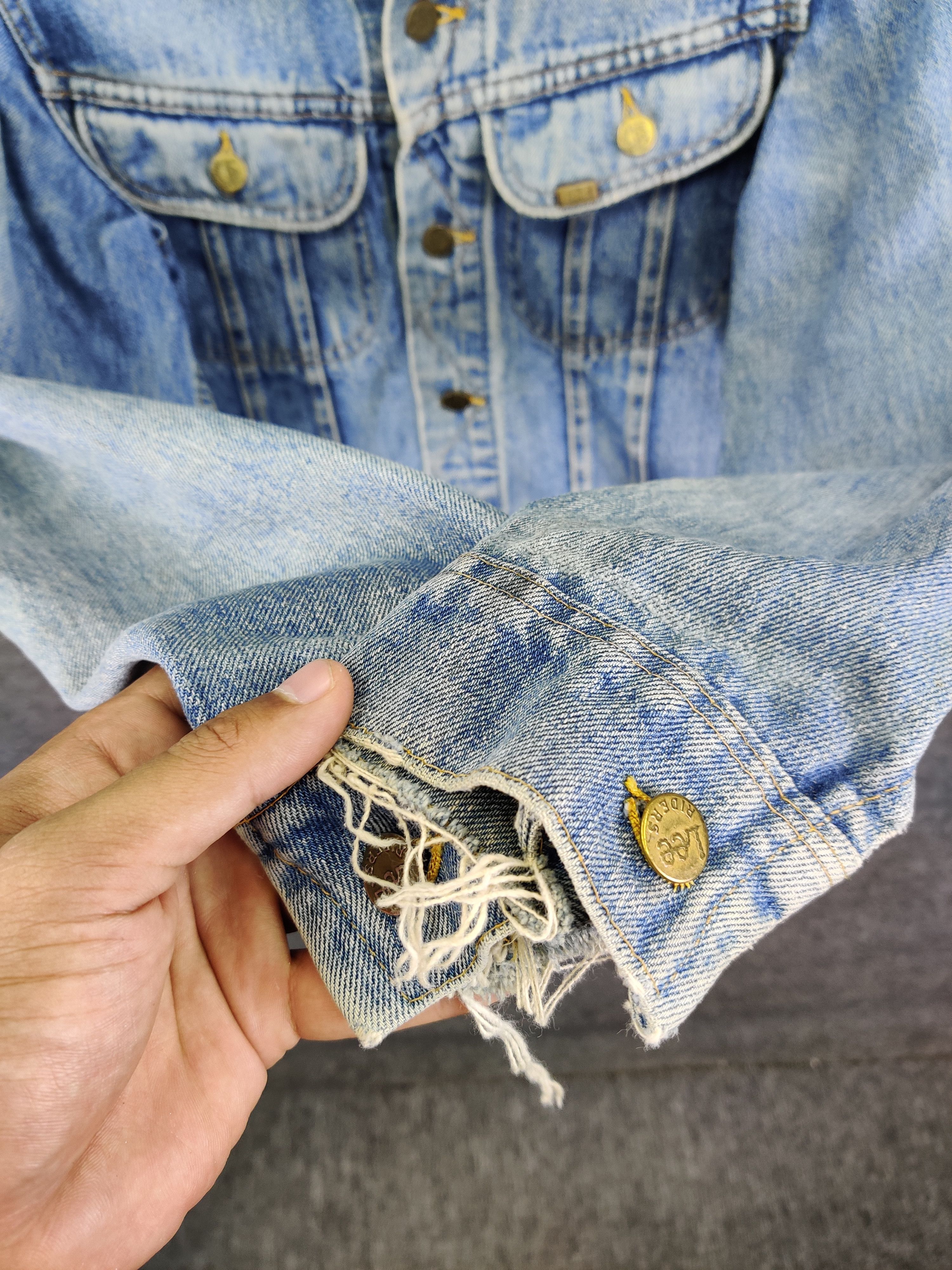 Lee Vintage 90's Lee Riders Trucker Denim Jacket Size US S / EU 44-46 / 1 - 10 Thumbnail