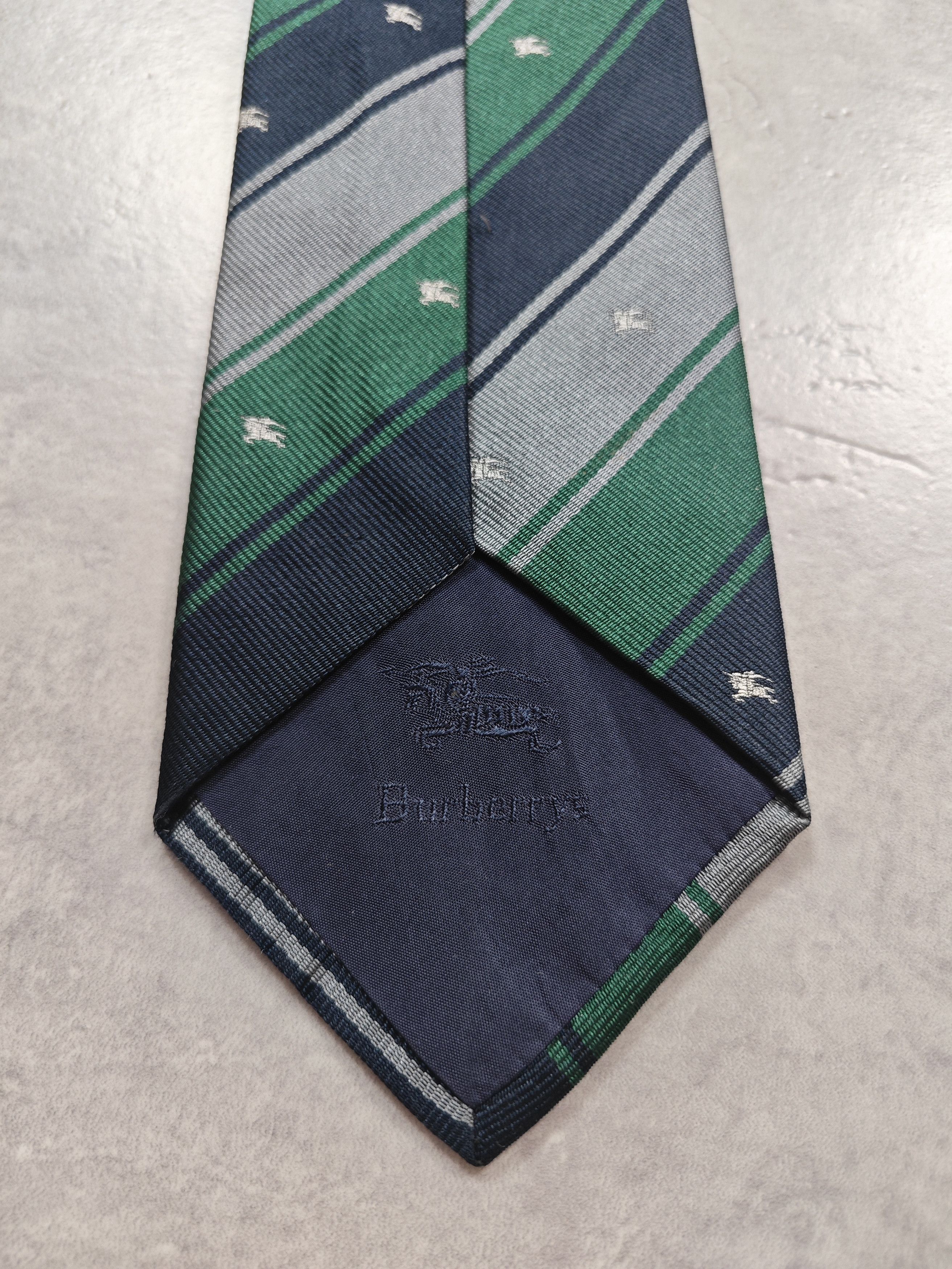 Burberry Burberry Vintage Silk Tie Size ONE SIZE - 5 Thumbnail