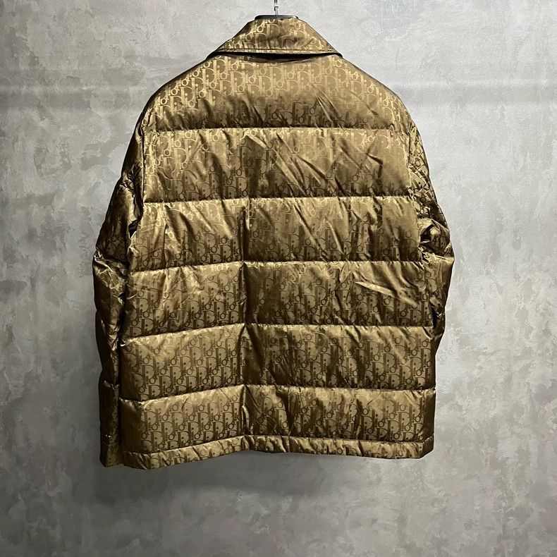 Dior Dior The latest brown letter full print warm lapel zipper t Size US L / EU 52-54 / 3 - 5 Thumbnail