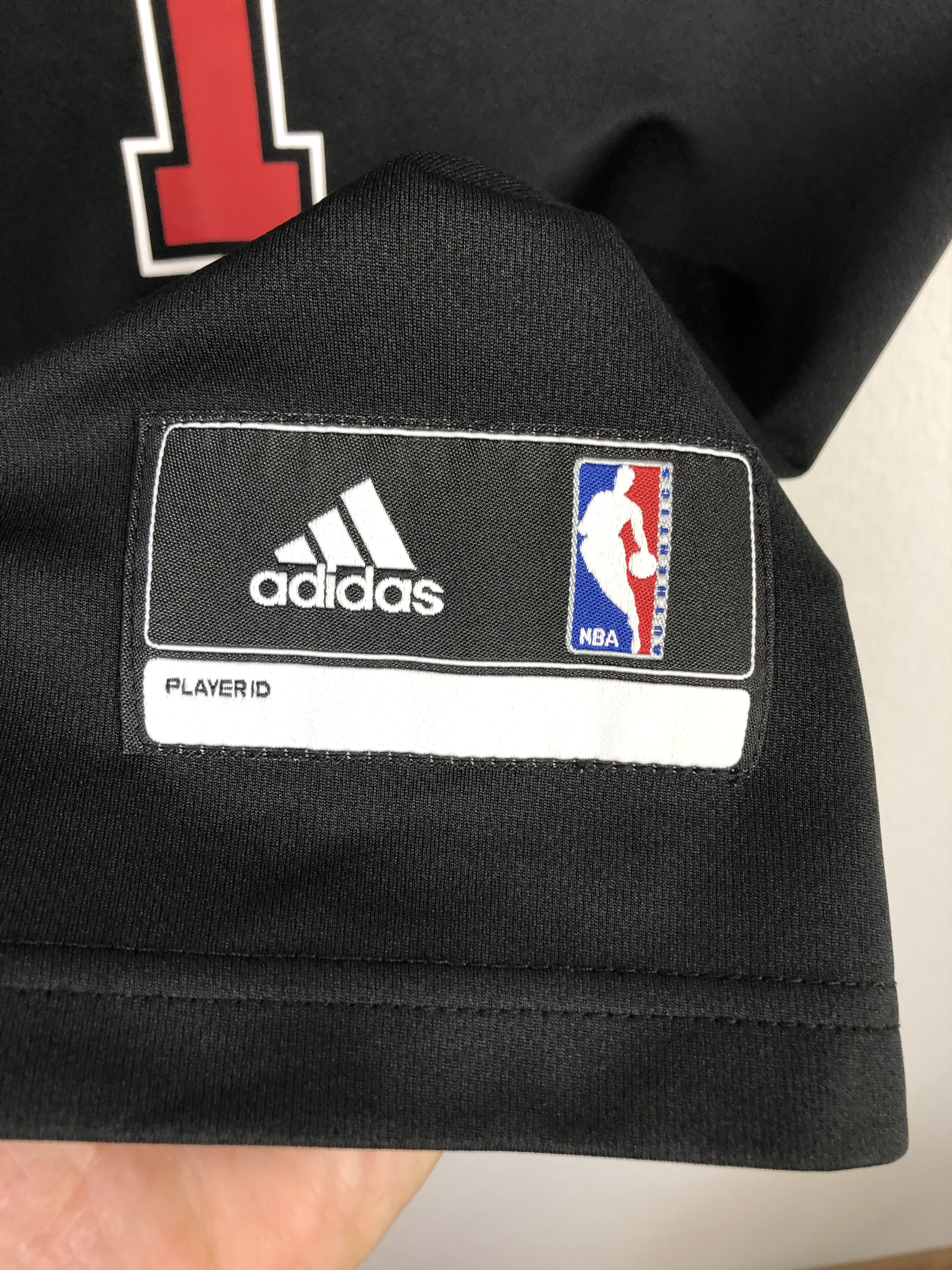 Adidas Adidas Chicago Bulls Black Jersey #1 Rose NBA Tee Hype Size US S / EU 44-46 / 1 - 4 Thumbnail