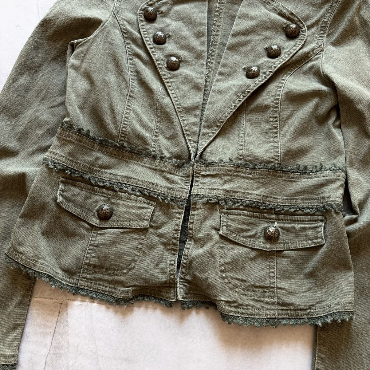 Hysteric Glamour × Undercover 00s Napoleon Military Faded Jacket Coat PPFM YSL LGB Vibe Size S / US 4 / IT 40 - 3 Thumbnail