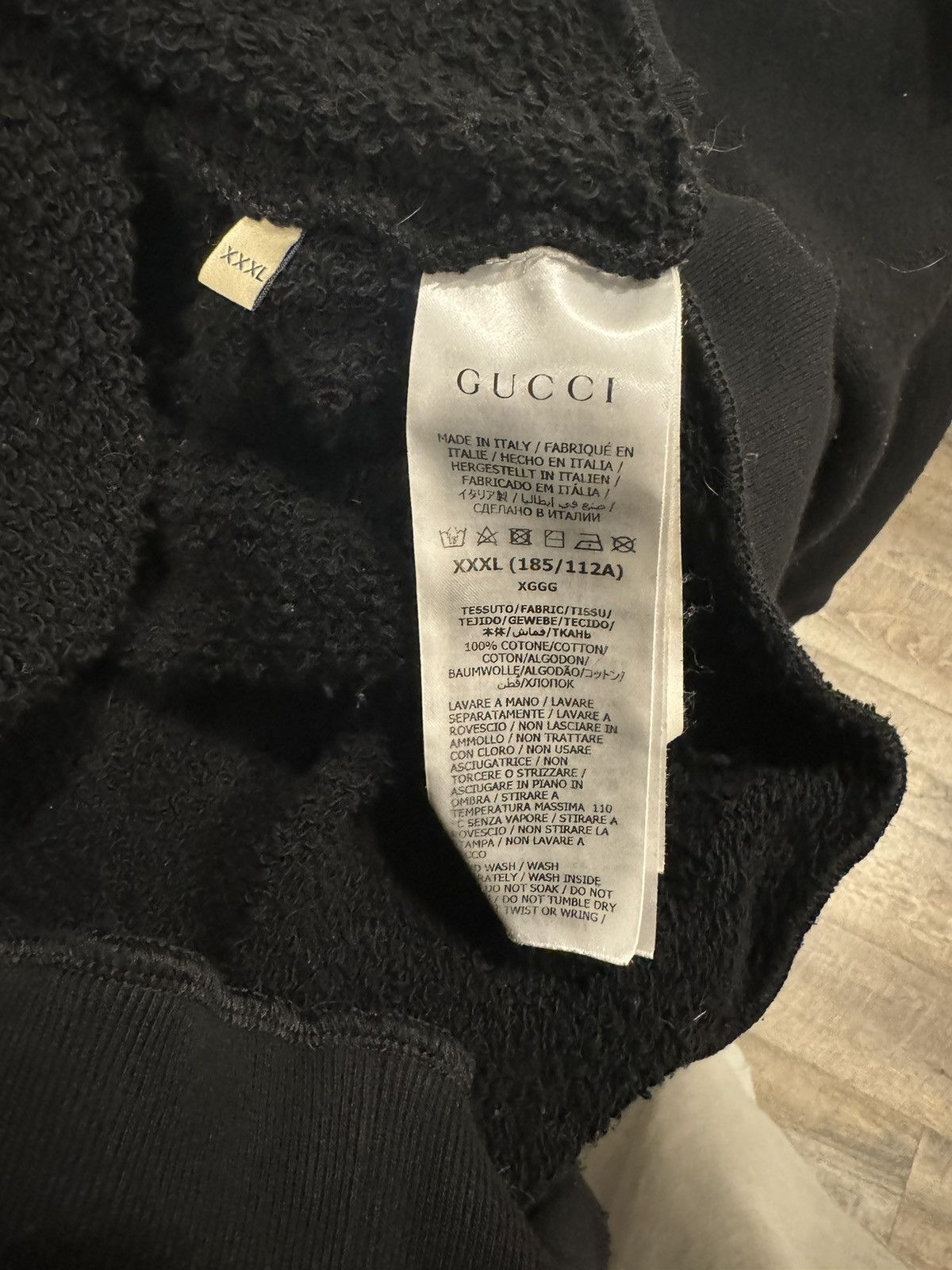 Gucci Gucci Oversized Hoodie Size US XXL / EU 58 / 5 - 4 Thumbnail