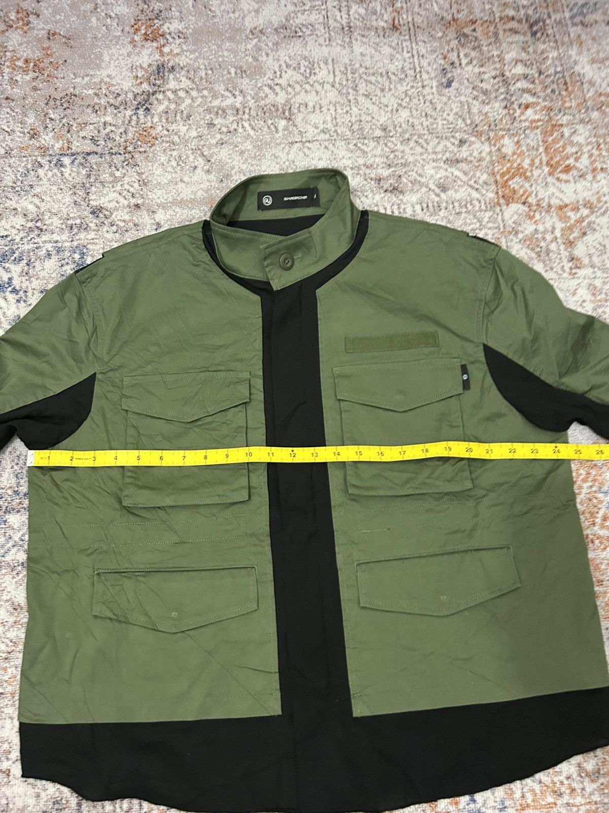 GU × Undercover GU X Undercover Outer Big Pocket Button Shirt Size US XL / EU 56 / 4 - 11 Thumbnail