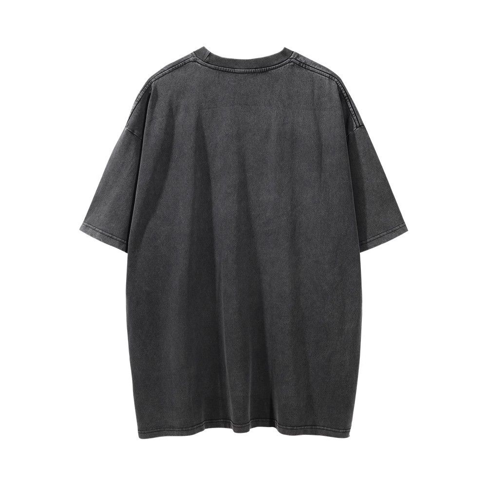 Band Tees × Vintage Men's casual loose cat print distressed washed T-shirt Size US L / EU 52-54 / 3 - 2 Thumbnail