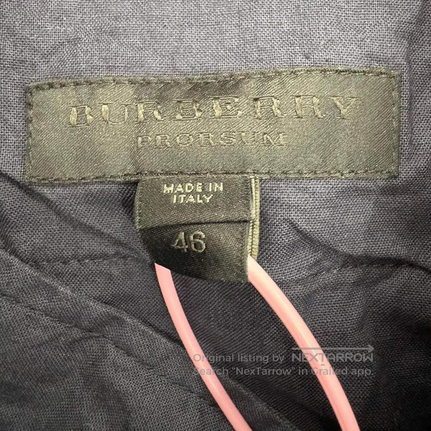 Burberry Burberry Wool Business Plain Color Casual Pants Size US 30 / EU 46 - 3 Thumbnail