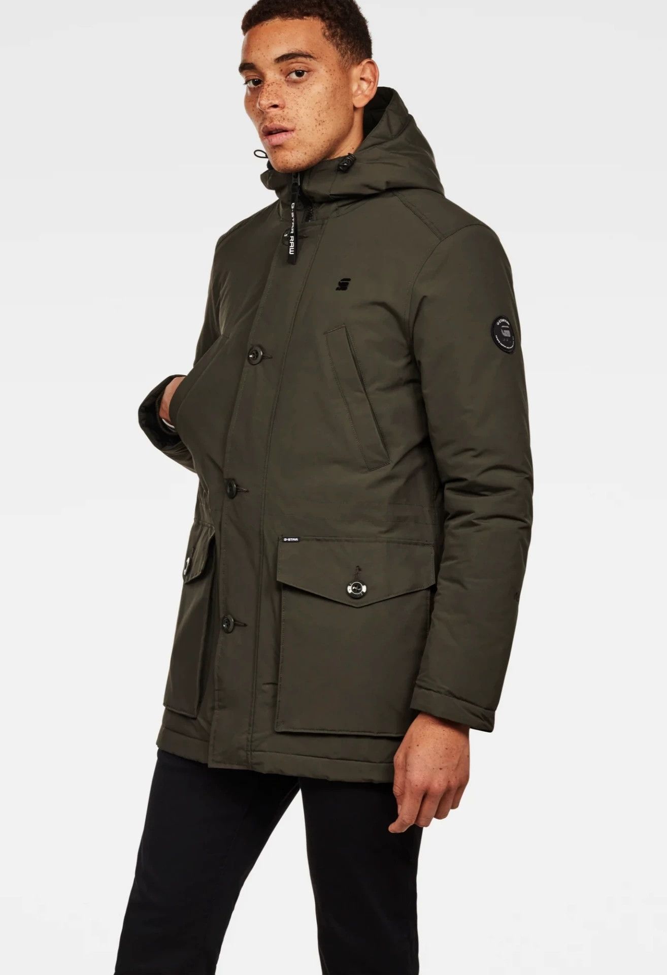 G-Star G-star Raw Men's Vodan Padded Parka Size US M / EU 48-50 / 2 - 1 Thumbnail