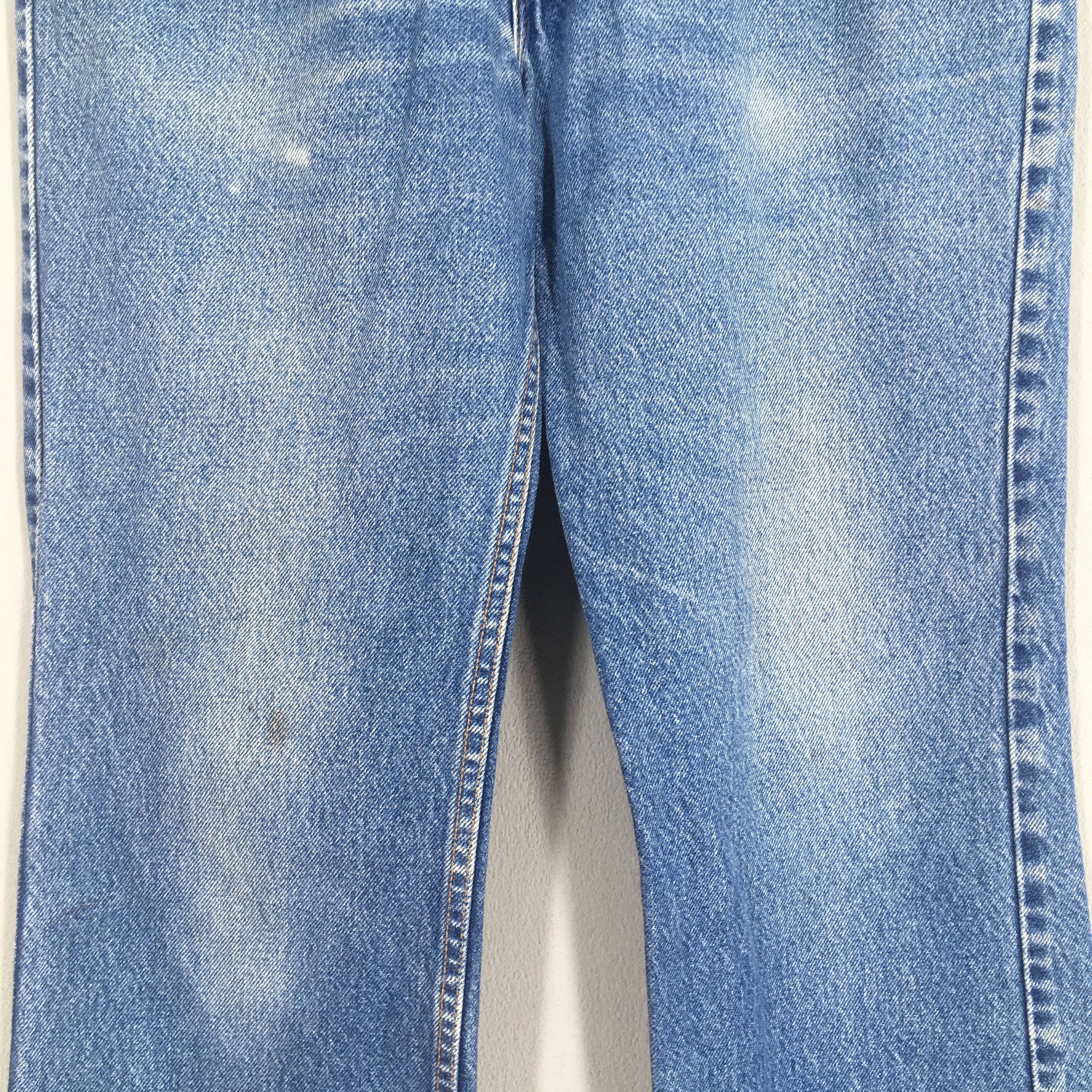 Levi's 32x28.5 80's Levi's 517 Bootcut Bell Bottom Jeans S1983 Size 32" / US 10 / IT 46 - 3 Thumbnail