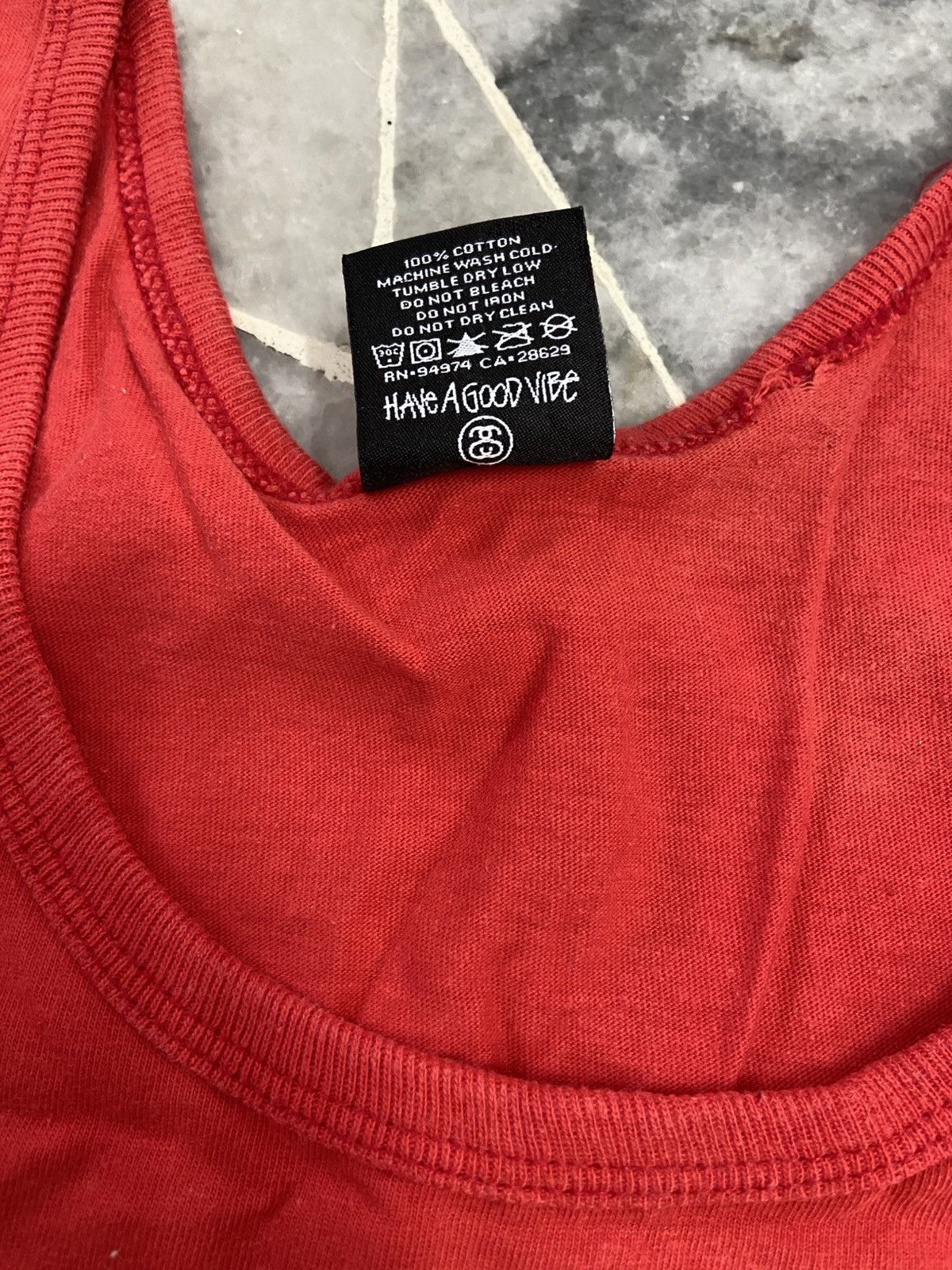 Stussy Vintage Stussy Sleeveless shirt Size US S / EU 44-46 / 1 - 5 Thumbnail