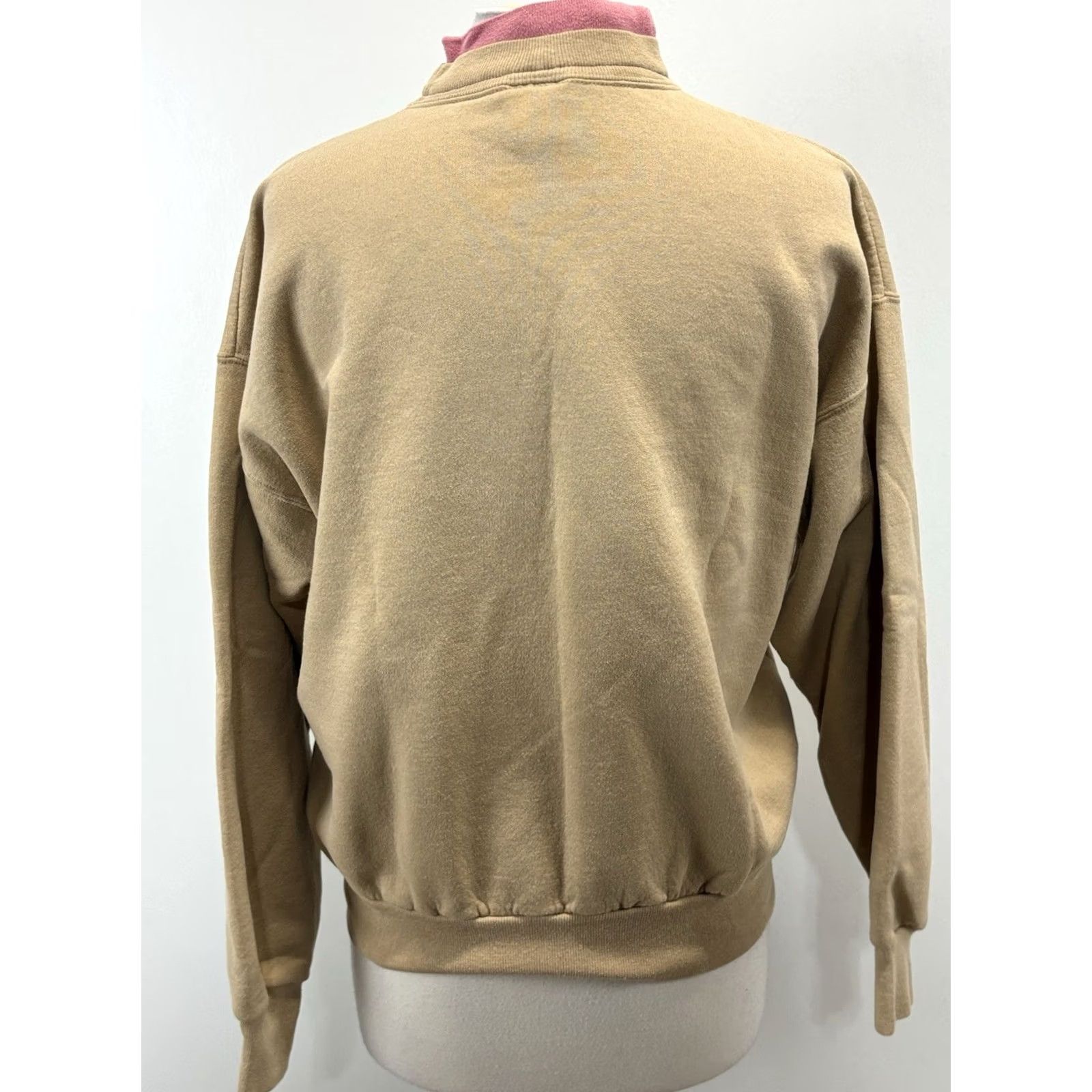 Vintage VINTAGE Morning Sun Sweatshirt Women’s L Beige Embroidered Birds Cottage Core Grandma Pullover Long Sleeve Crew Neck Fabric Cotton Blend Polyester Size L / US 10 / IT 46 - 3 Thumbnail