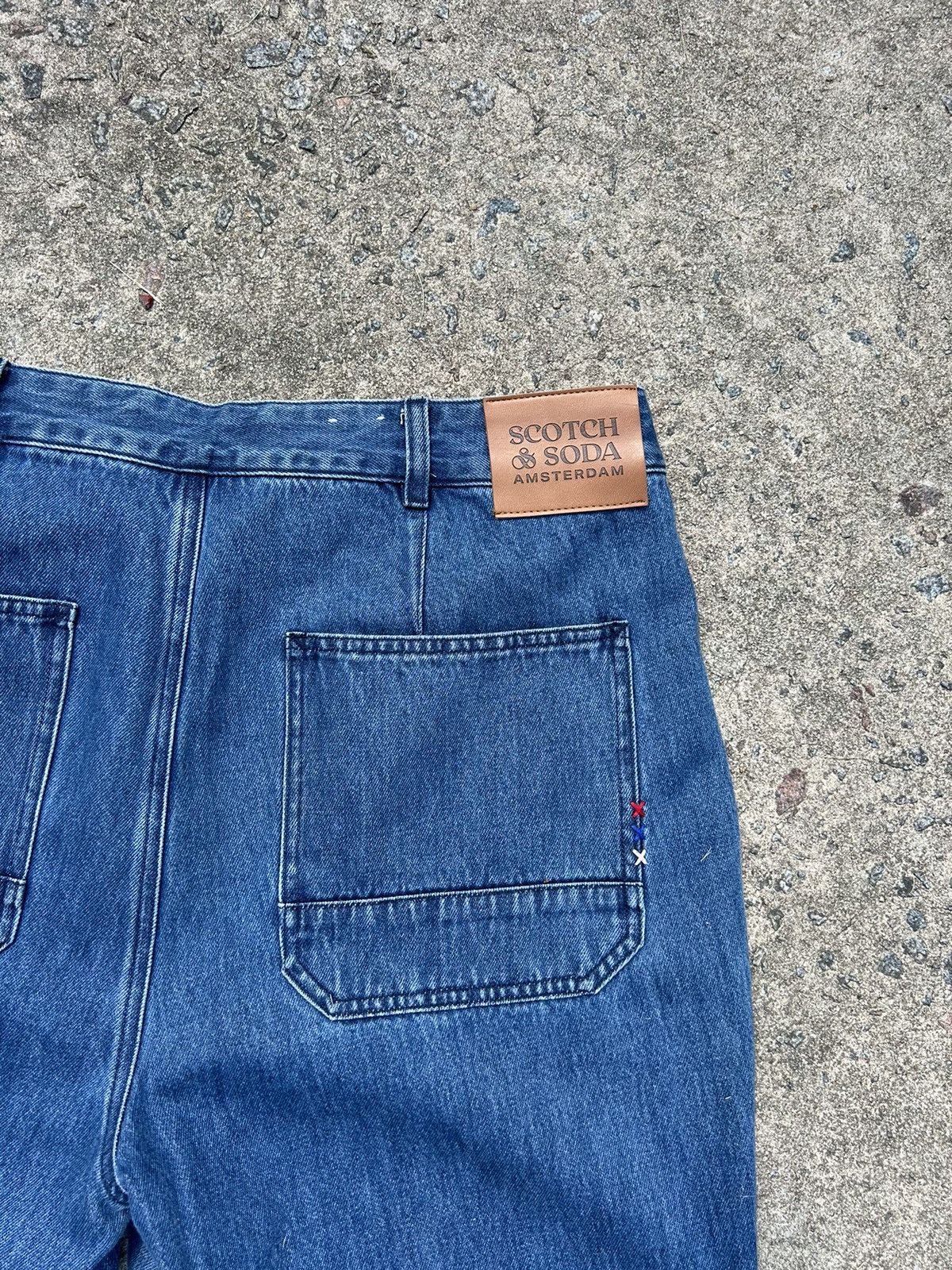 Scotch & Soda Scotch and Soda Embroidered Jeans Size US 33 - 4 Thumbnail