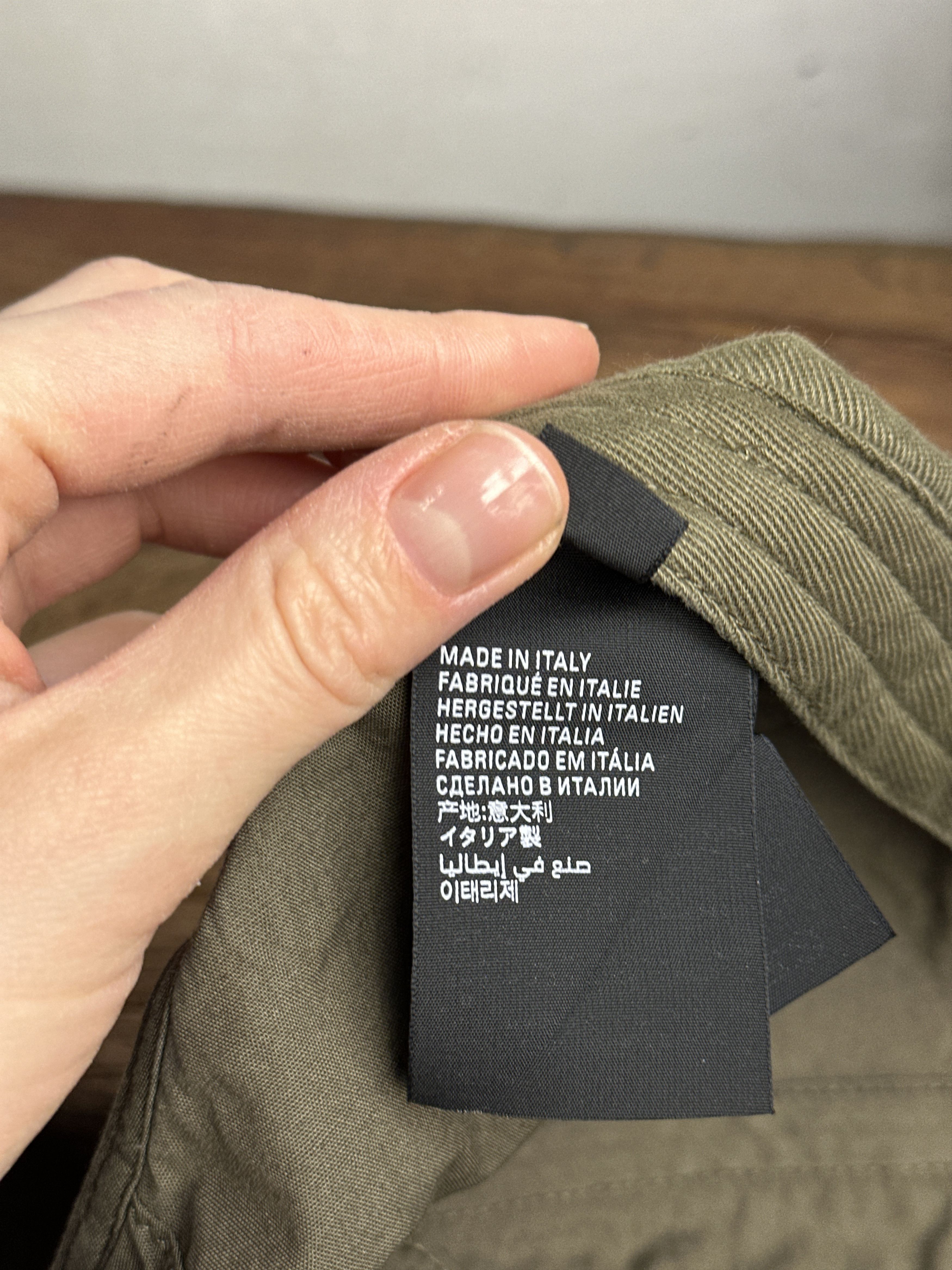 Balenciaga Balenciaga Political Campaign Destroyed Khaki Cap Size ONE SIZE - 7 Thumbnail