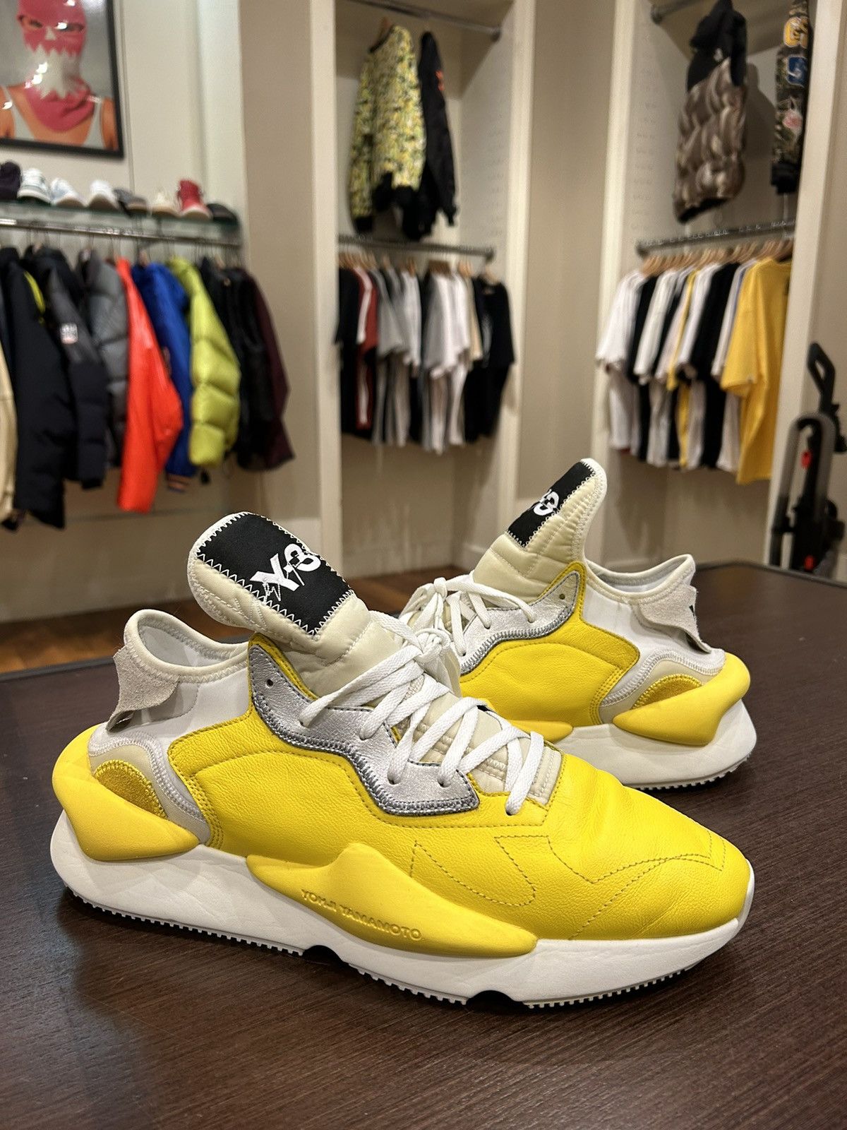 Adidas adidas Y-3 Kaiwa Yellow Size US 12.5 / EU 45-46 - 2 Thumbnail