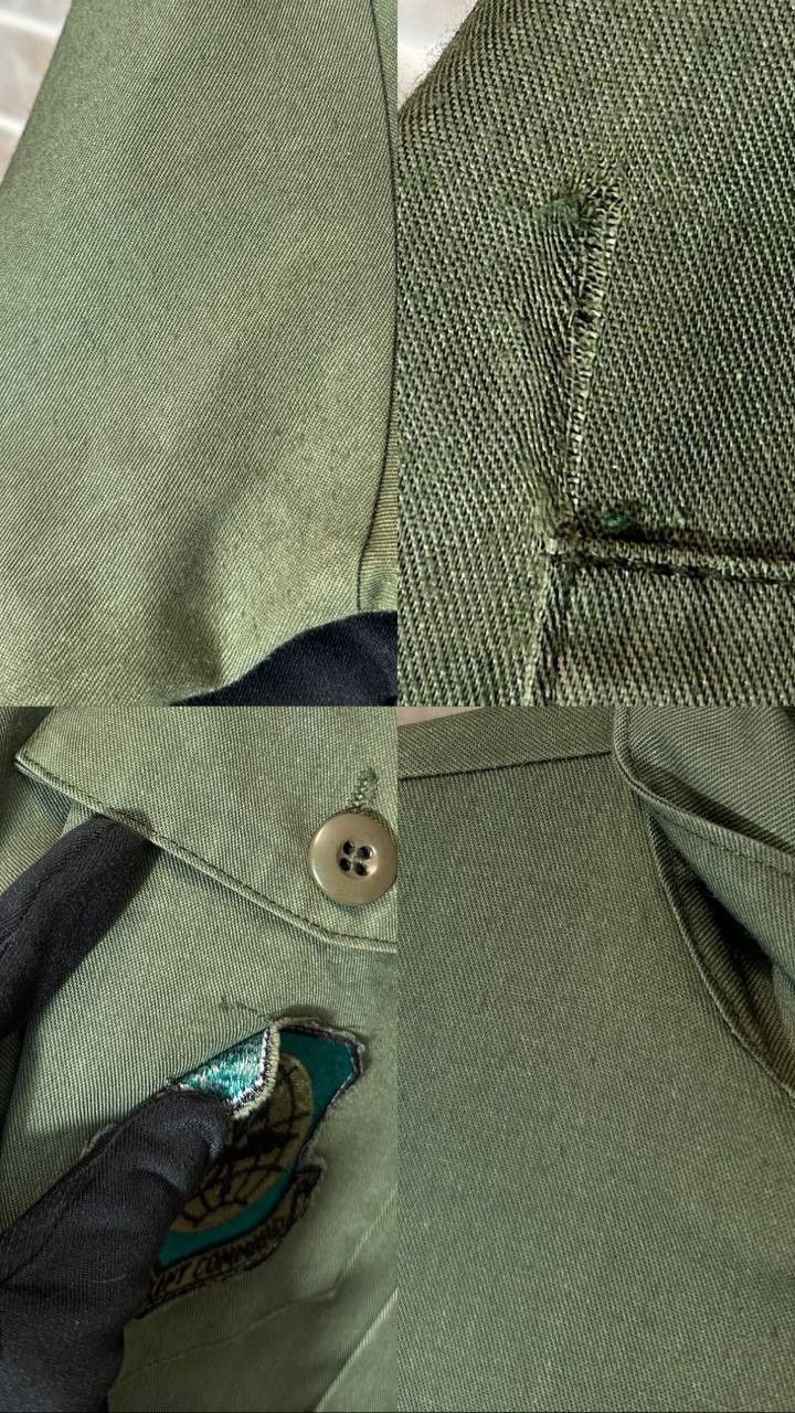 Vintage VINTAGE US ARMY UTILITY SHIRT 1970/80 435th tactical airlift Size US L / EU 52-54 / 3 - 8 Thumbnail