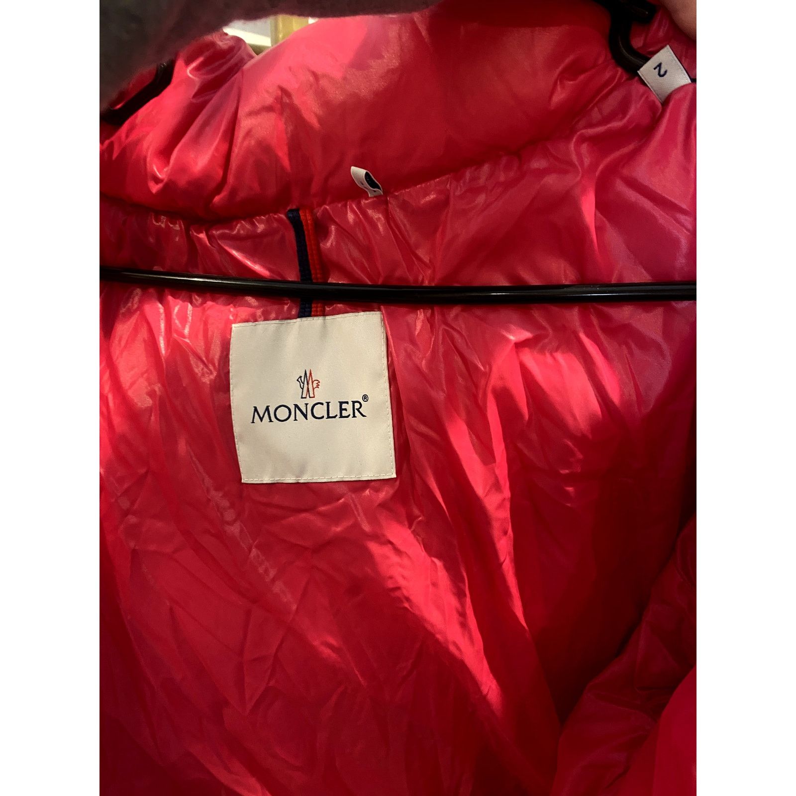 Moncler Moncler Maire Water Resistant Down Puffer Jacket Pink 2 Size S / US 4 / IT 40 - 7 Thumbnail