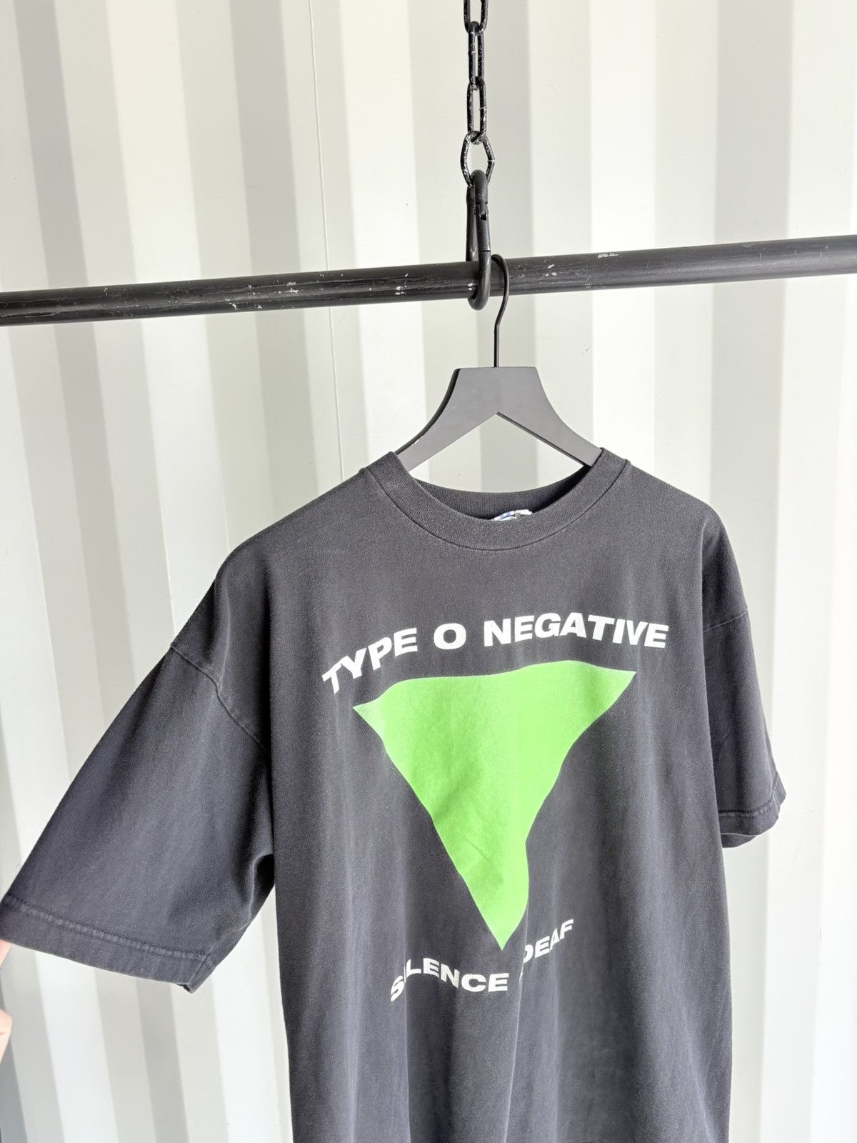 Band Tees Type O Negative Faded Distressed Shirt Grunge Band Size US XL / EU 56 / 4 - 4 Thumbnail