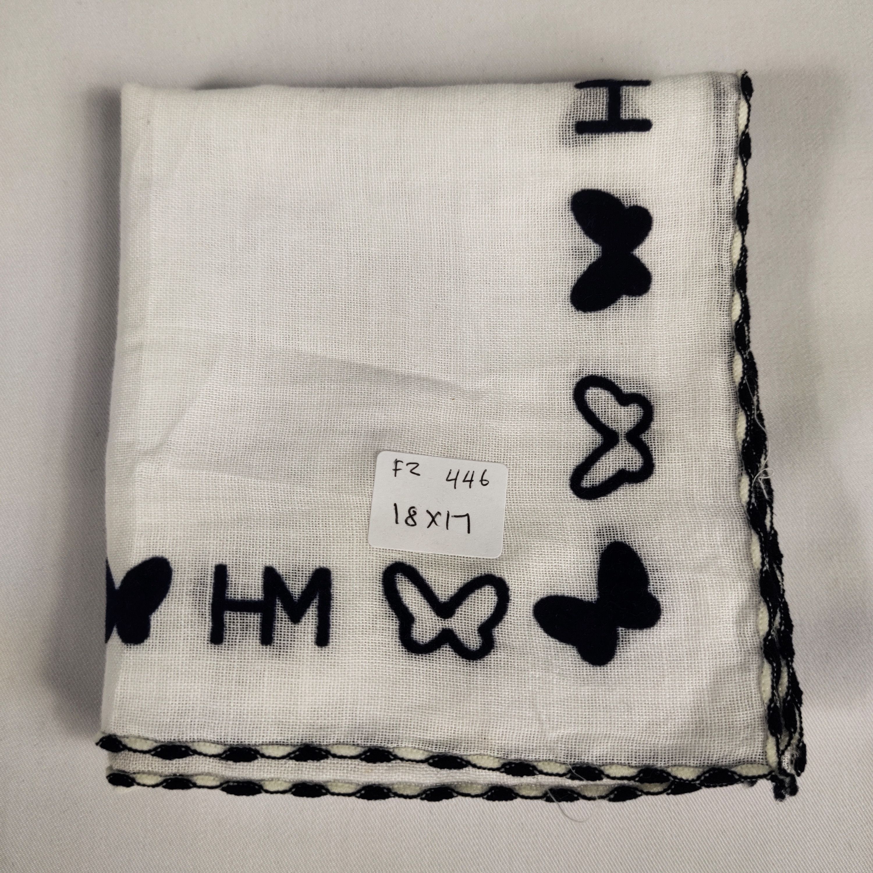 Hanae Mori × Vintage Hanae Mori Handkerchief / Neckerchief / Bandana FZ446 Size ONE SIZE - 2 Thumbnail