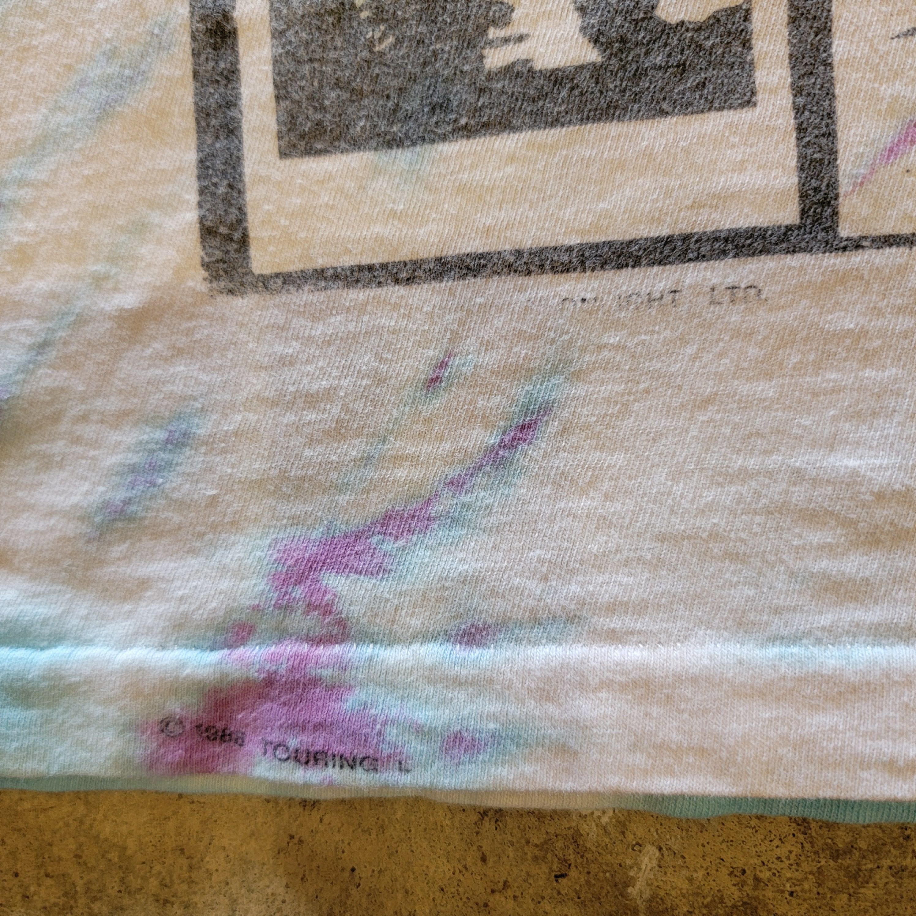 Led Zeppelin × Vintage Robert Plant Tie Dye Tee - Tall Cool One Size US L / EU 52-54 / 3 - 4 Thumbnail