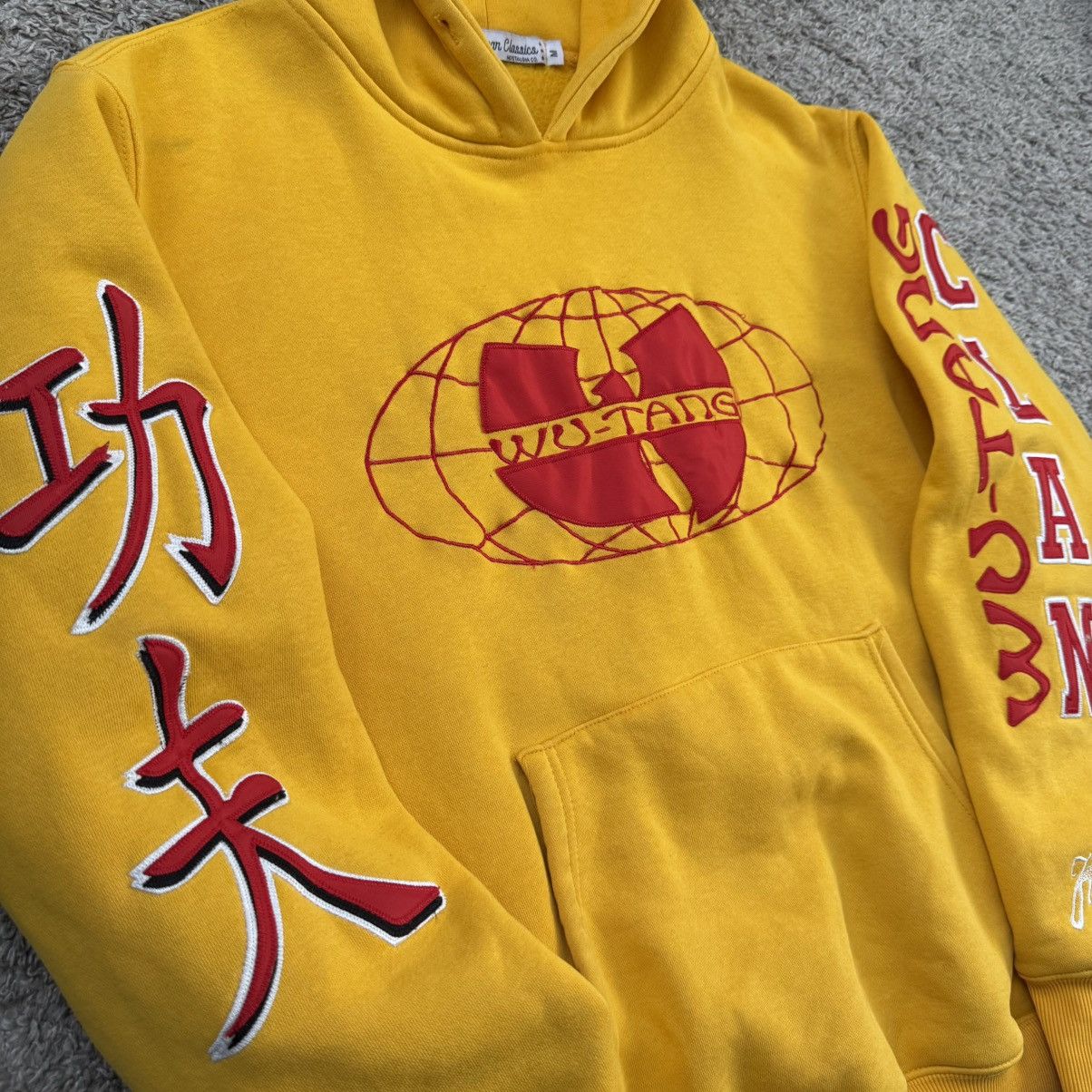 Wu-Tang Clan 🔴Wu-Tang Hoodie Size Medium Tiger WuTang Clan Yellow Sweater Size US M / EU 48-50 / 2 - 3 Thumbnail
