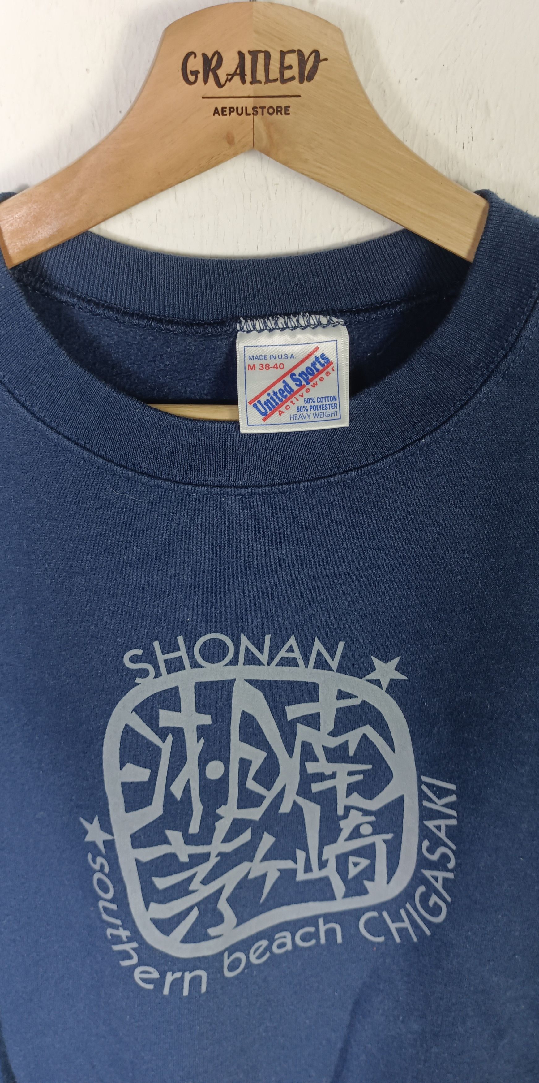 All Sport × Vintage 90s SHONAN Southern Beach Chigasaki Size US L / EU 52-54 / 3 - 8 Thumbnail