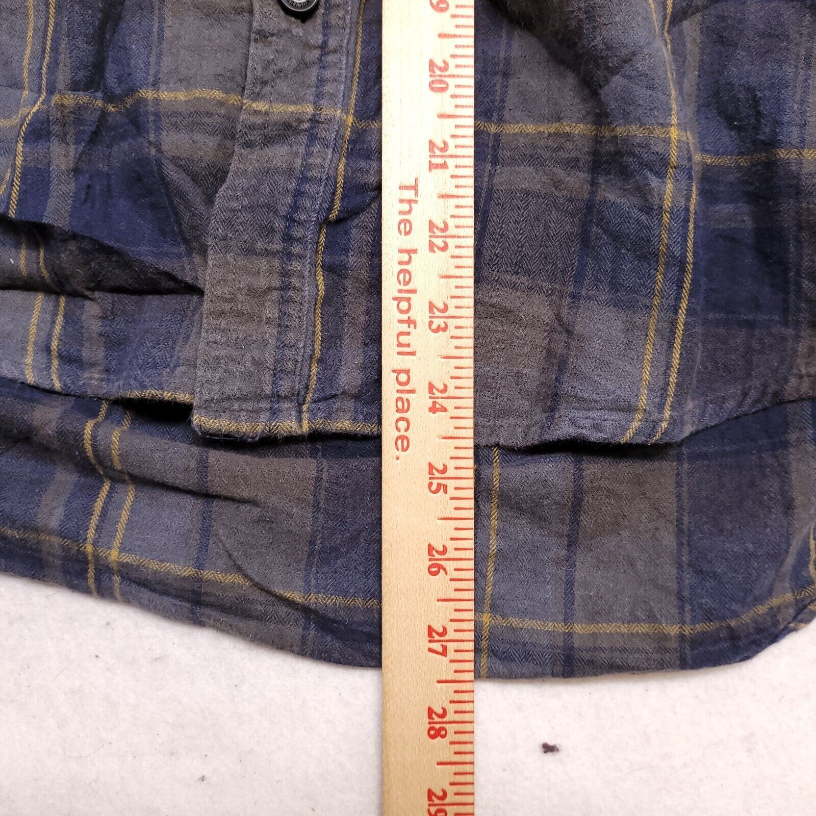 Wolverine Wolverine Madras Flannel Casual Shirt Mens Size Medium Blue Size US M / EU 48-50 / 2 - 8 Thumbnail