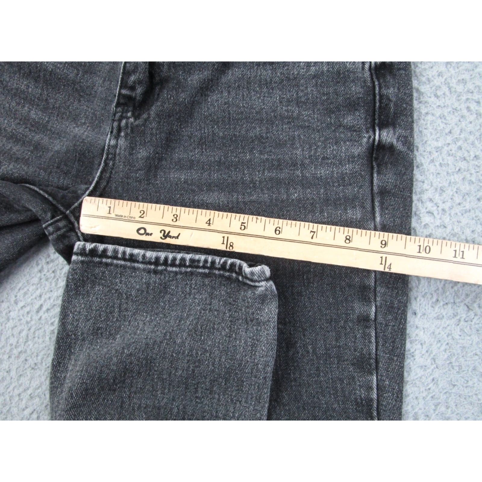 Pacsun Pacsun Jeans Womens 25 Black Faded High Rise Denim Pants Mom Skater Punk Vintage Jeans Size 42" / US 20 - 7 Thumbnail