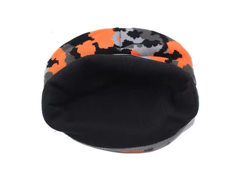 Japanese Brand Camouflage Knitted Hat Beanie Unisex Size ONE SIZE - 5 Thumbnail