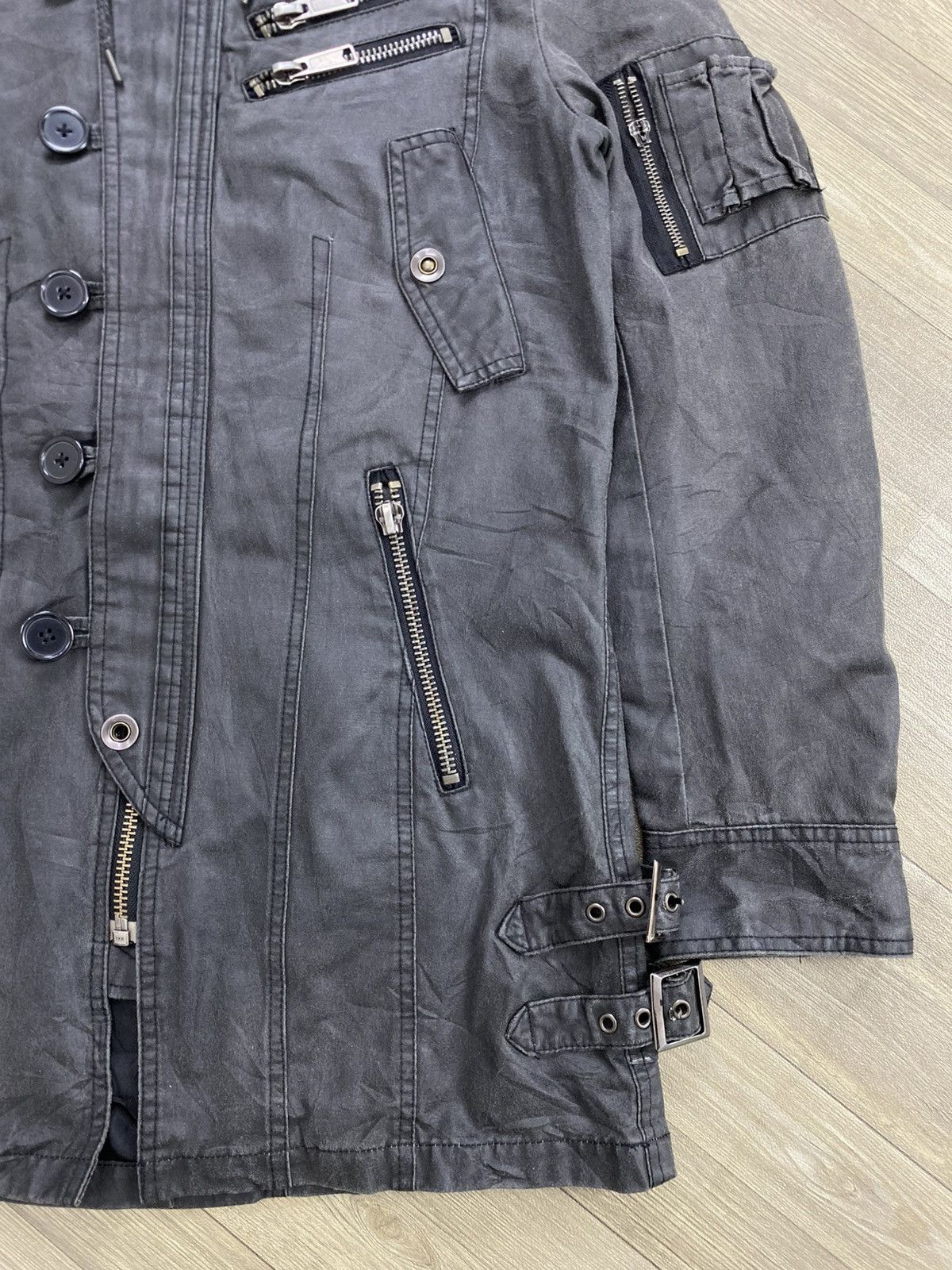 semanticdesign 2000s Semanticdesign Punk Seditionaries Military Fur Jacket Size US L / EU 52-54 / 3 - 9 Thumbnail