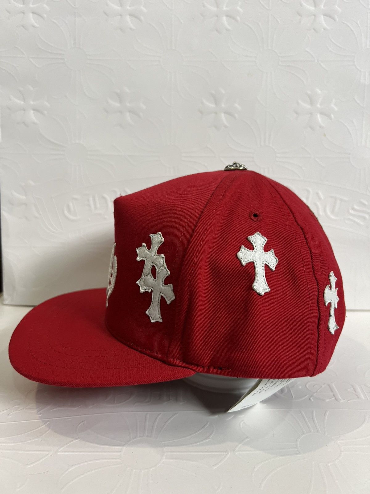 Chrome Hearts Chrome Hearts Cross Patch CH hat Size ONE SIZE - 3 Thumbnail