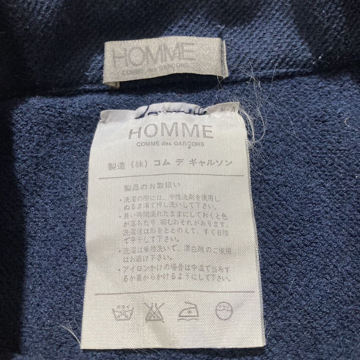 Comme des Garcons Homme 1990s Vintage Comme Des Garcons Homme Polo T-shirt Designer Size US S / EU 44-46 / 1 - 11 Thumbnail