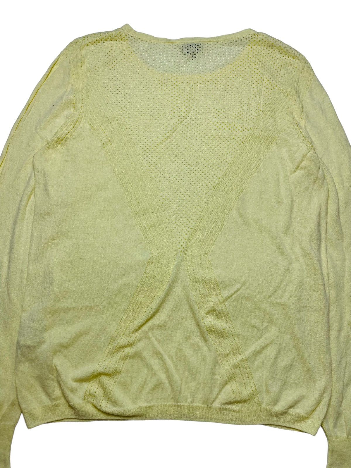 Designer × Hysteric Glamour × Japanese Brand 2000s Adolfo Dominguez - Cyber Fish Net Top Size L / US 10 / IT 46 - 3 Thumbnail