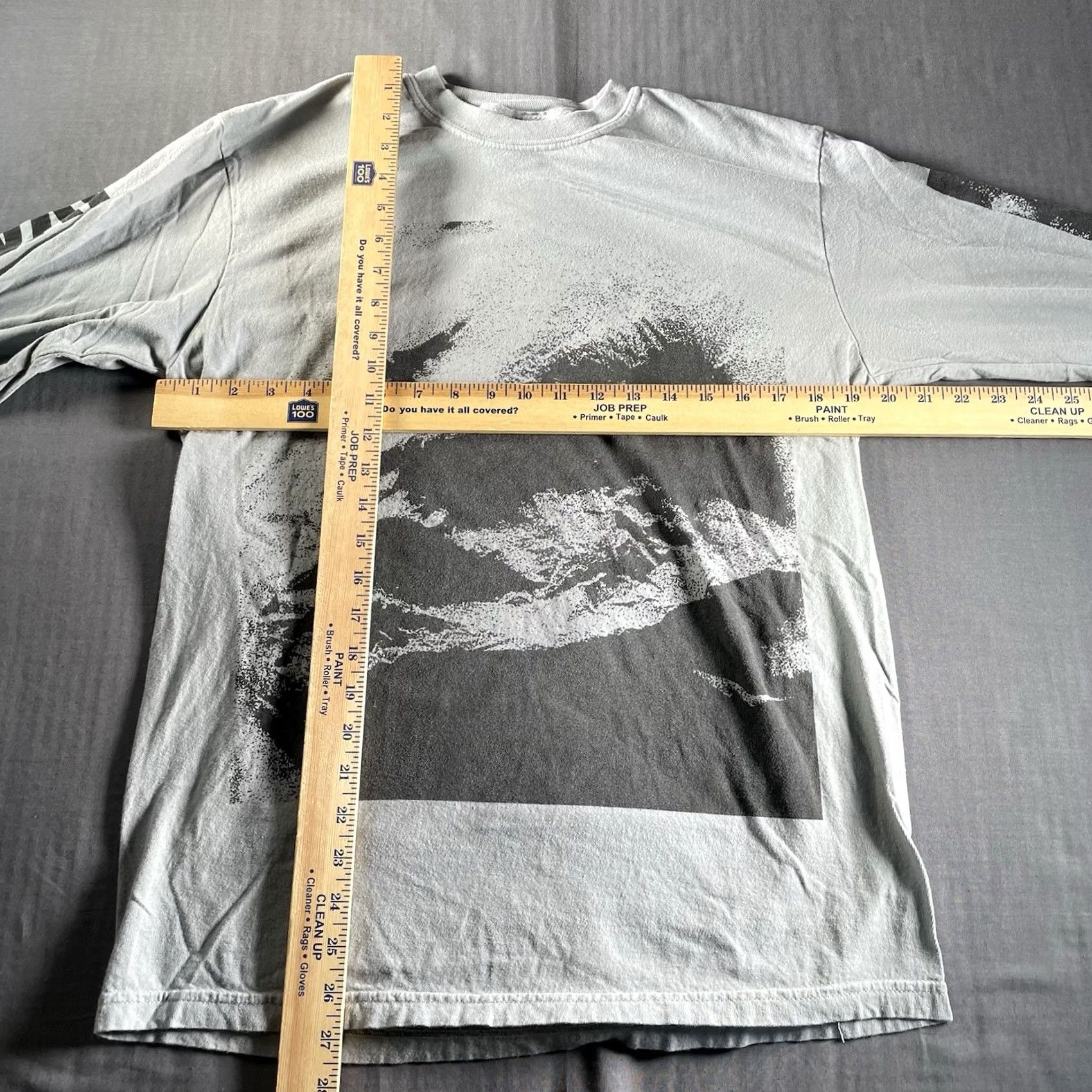 Gildan Harms Way Shirt Men’s M Regular Long Sleeve XweaponX Blue Metal Rock Y2k Mens Size US M / EU 48-50 / 2 - 4 Thumbnail