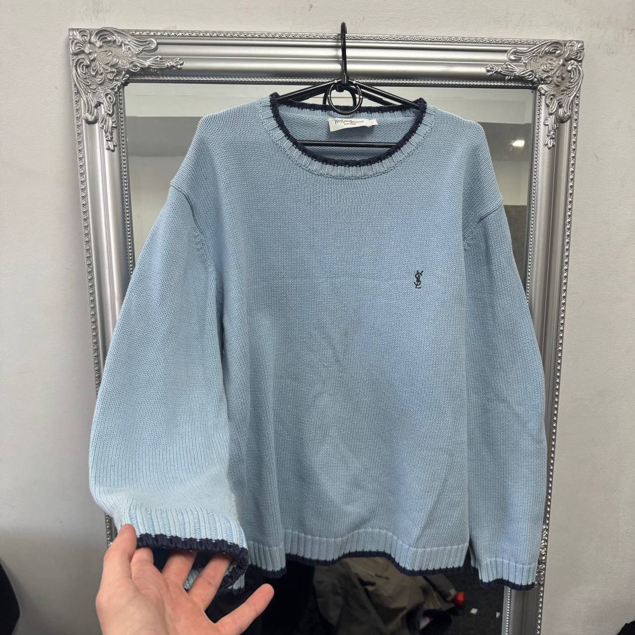 Yves Saint Laurent Vintage YSL Yves Saint Lauren Sweater knit Size US L / EU 52-54 / 3 - 4 Thumbnail