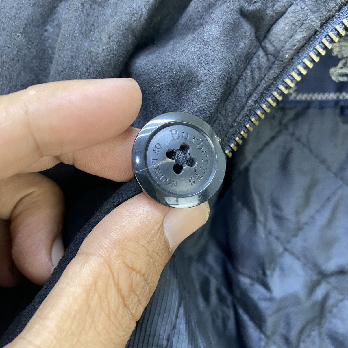 Burberry Vintage Burberrys Wax Jacket Size US M / EU 48-50 / 2 - 15 Thumbnail