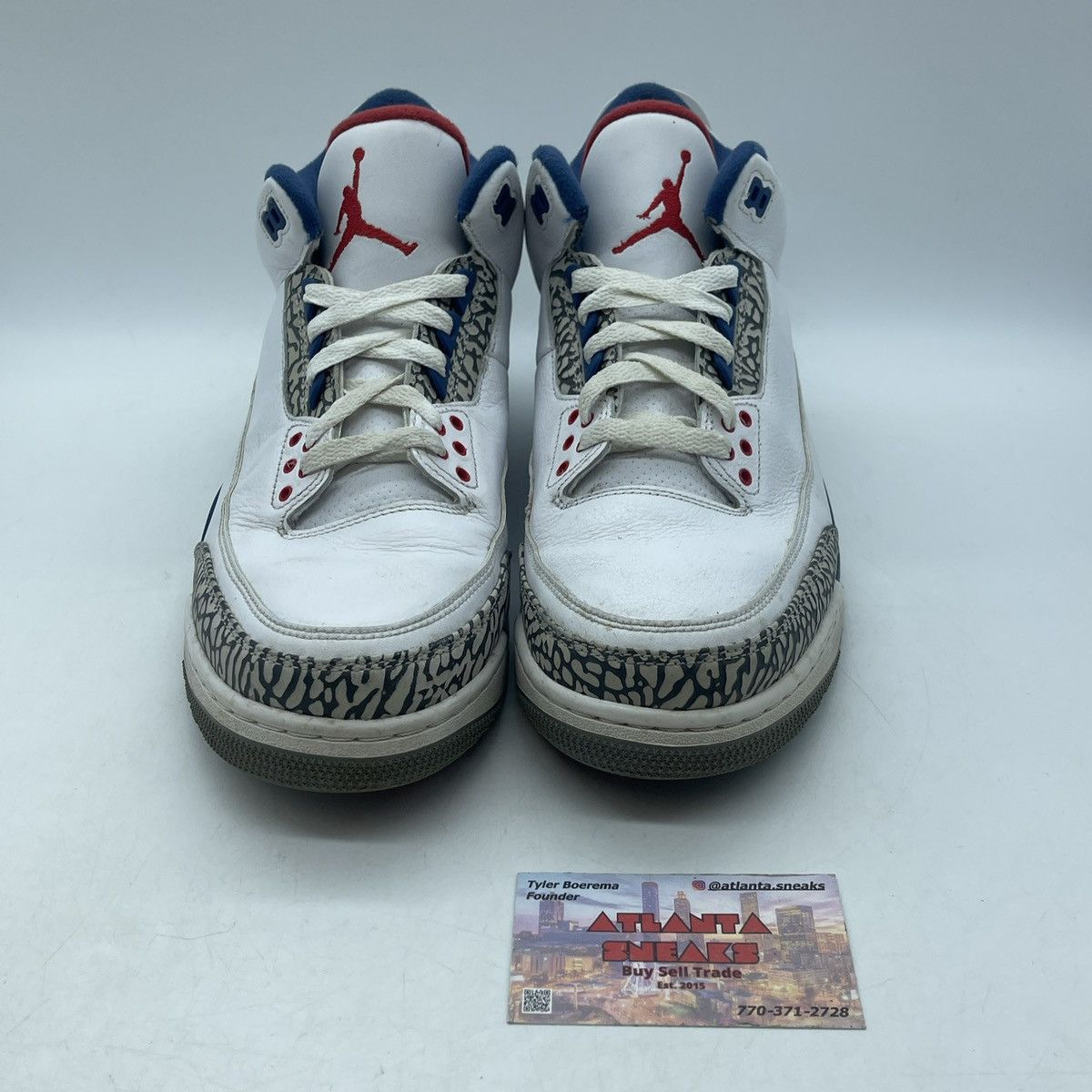 Jordan Brand Air Jordan 3 true blue Size US 11 / EU 44 - 2 Thumbnail